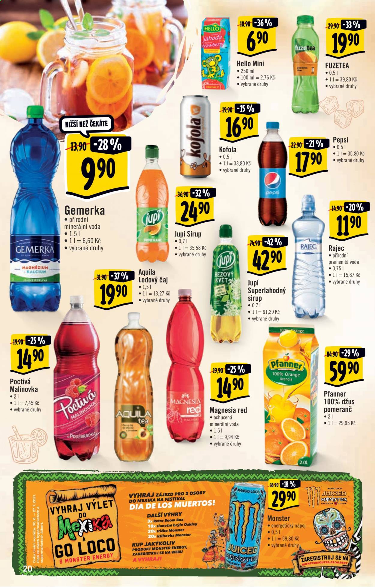 Leták Albert Hypermarket - 14.7.2021 - 20.7.2021. Strana 20