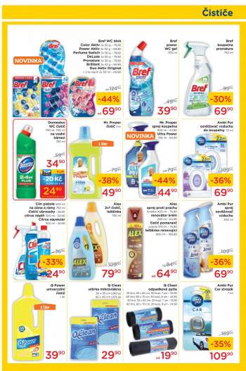 thumbnail - Clin pistole 500 ml na okna a rámy 750 ml čistící ubrousky - 39,90 citrus náplň 500 ml - 34,90 Citrus squeezer