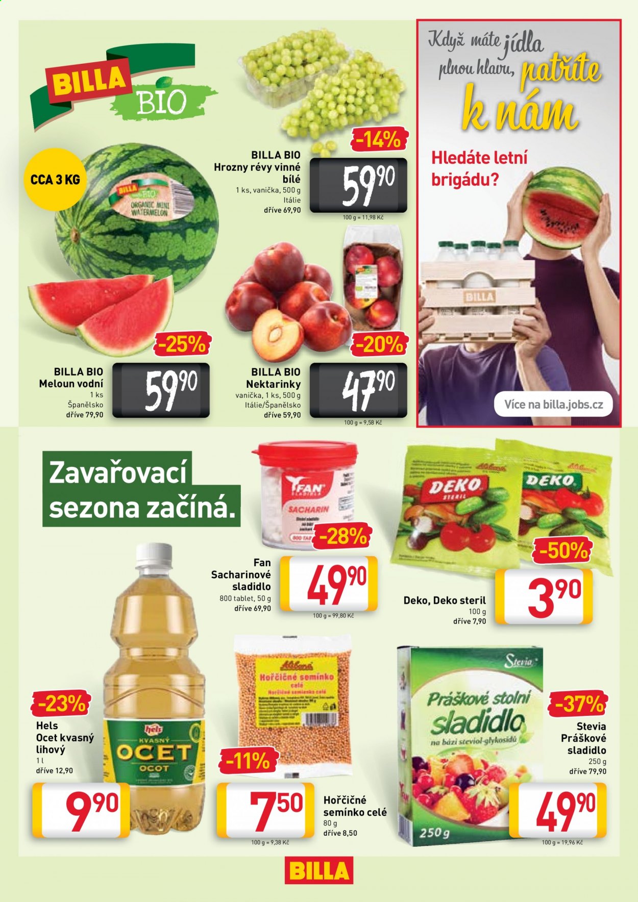 Leták BILLA - 14.7.2021 - 20.7.2021. Strana 3