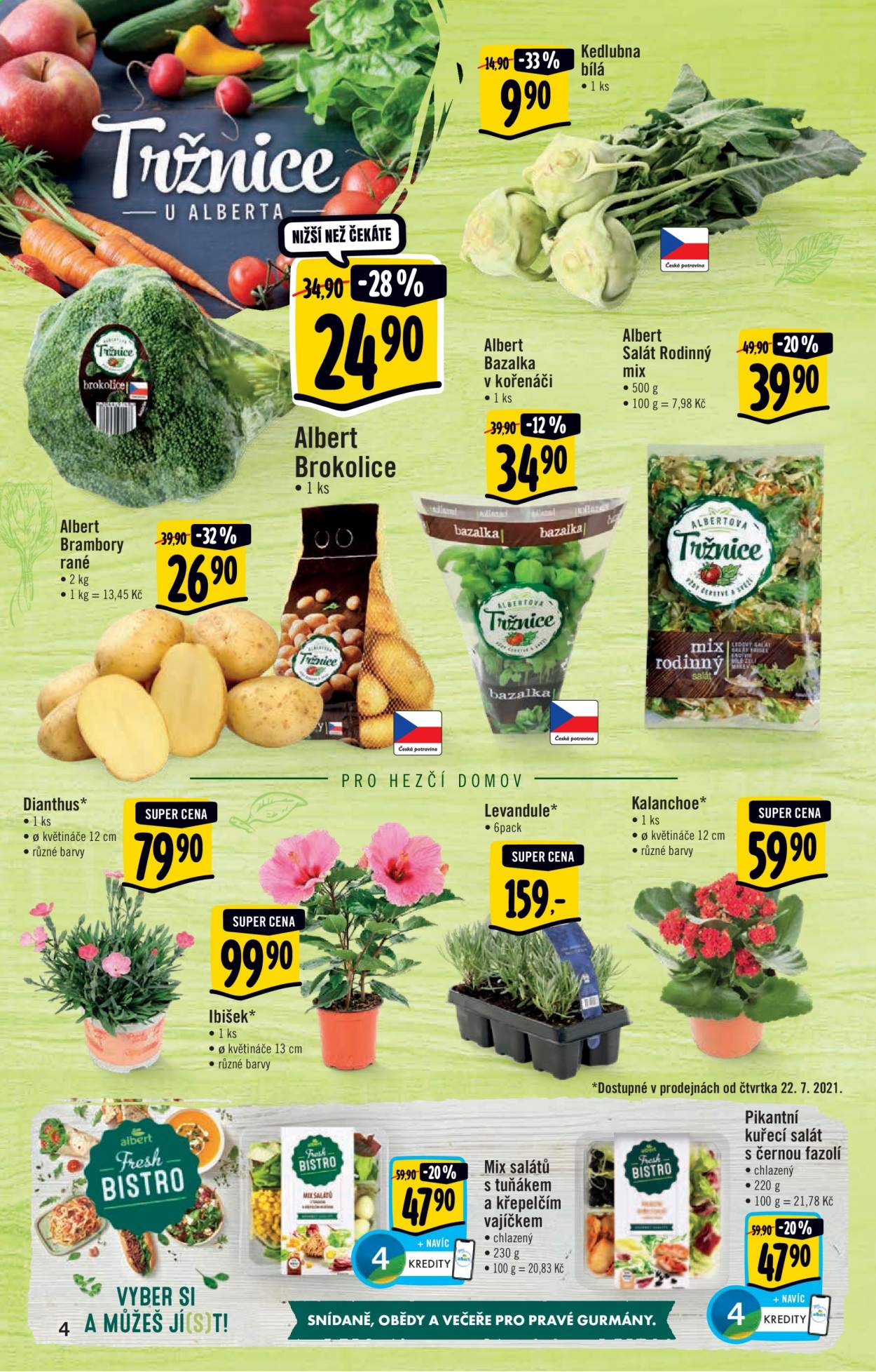 Leták Albert Hypermarket - 21.7.2021 - 27.7.2021. Strana 4