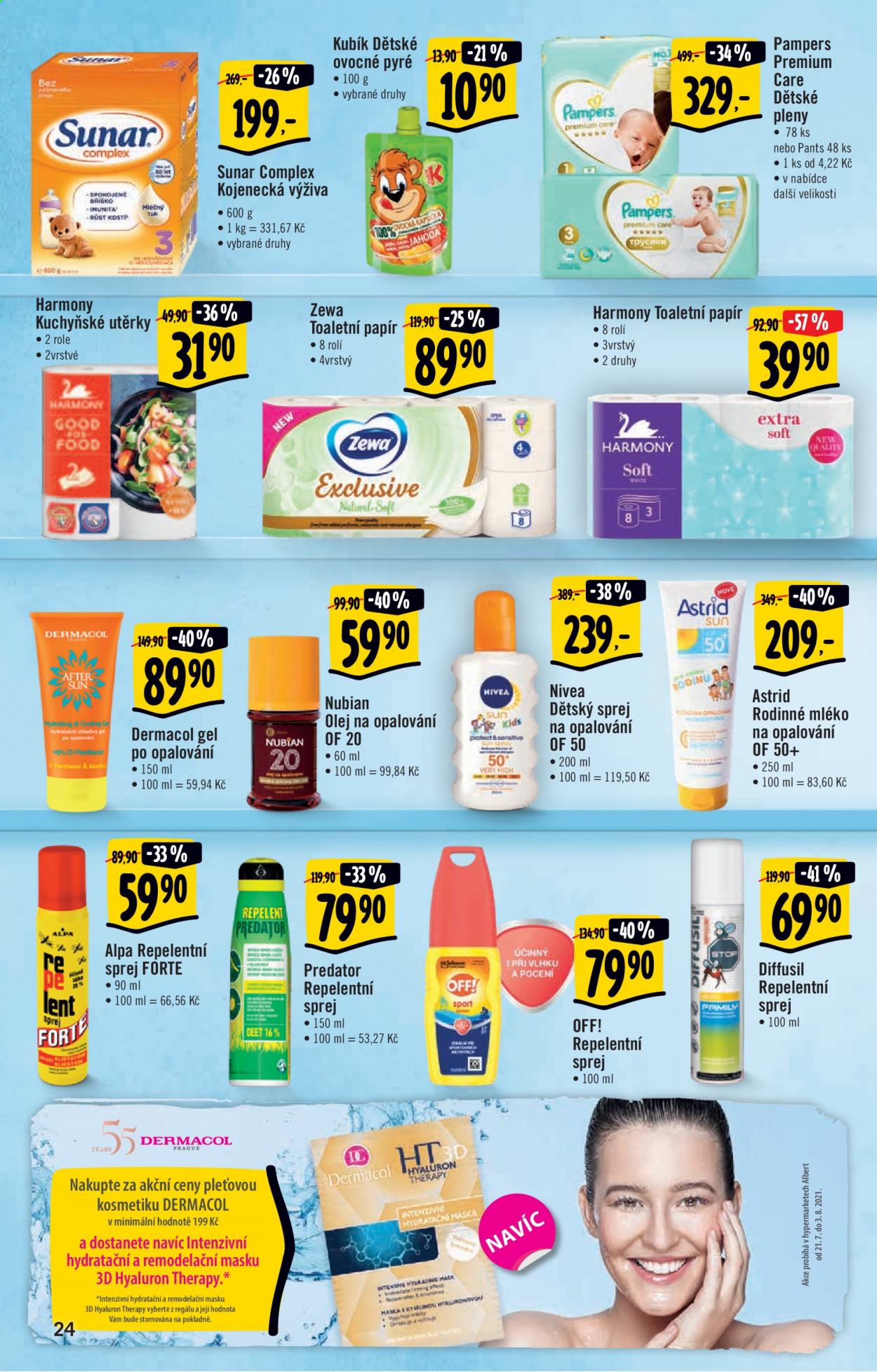 Leták Albert Hypermarket - 21.7.2021 - 27.7.2021. Strana 24