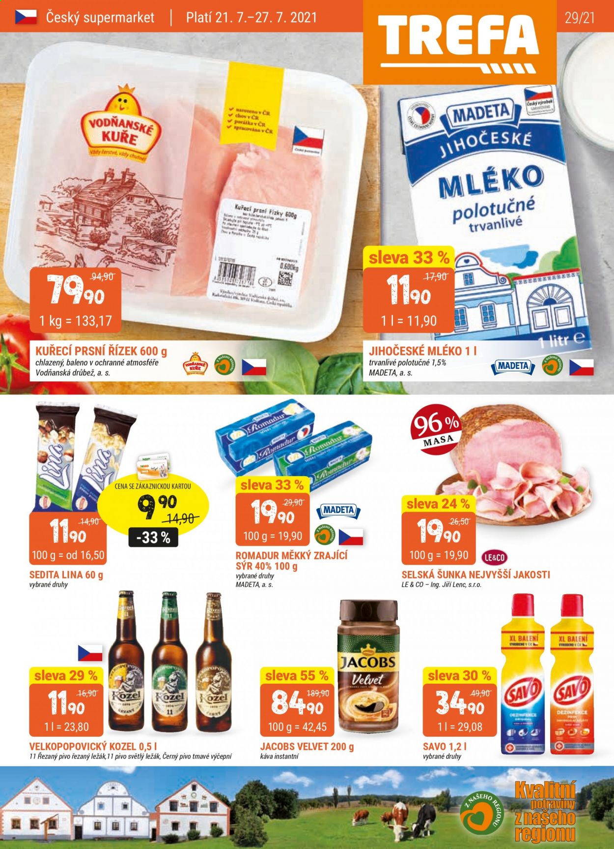 Leták TREFA coop - 21.7.2021 - 27.7.2021. Strana 1