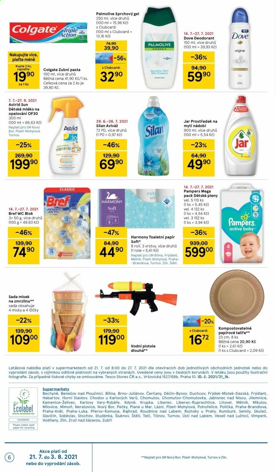 Leták TESCO supermarket - 21.7.2021 - 27.7.2021. Strana 6