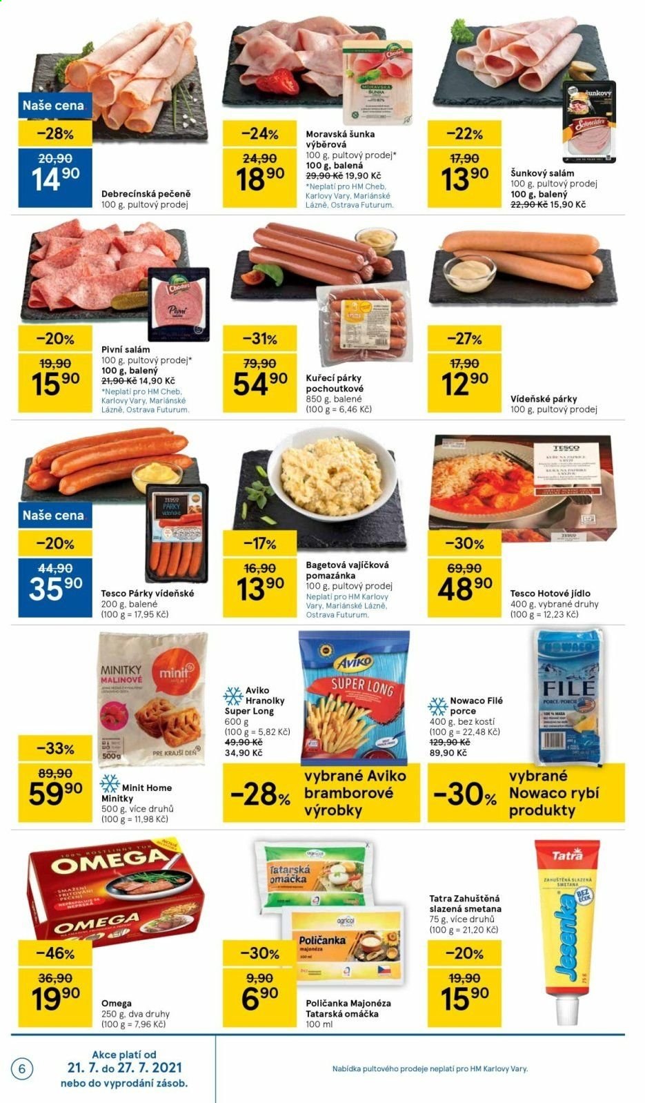 Leták TESCO - 21.7.2021 - 27.7.2021. Strana 6