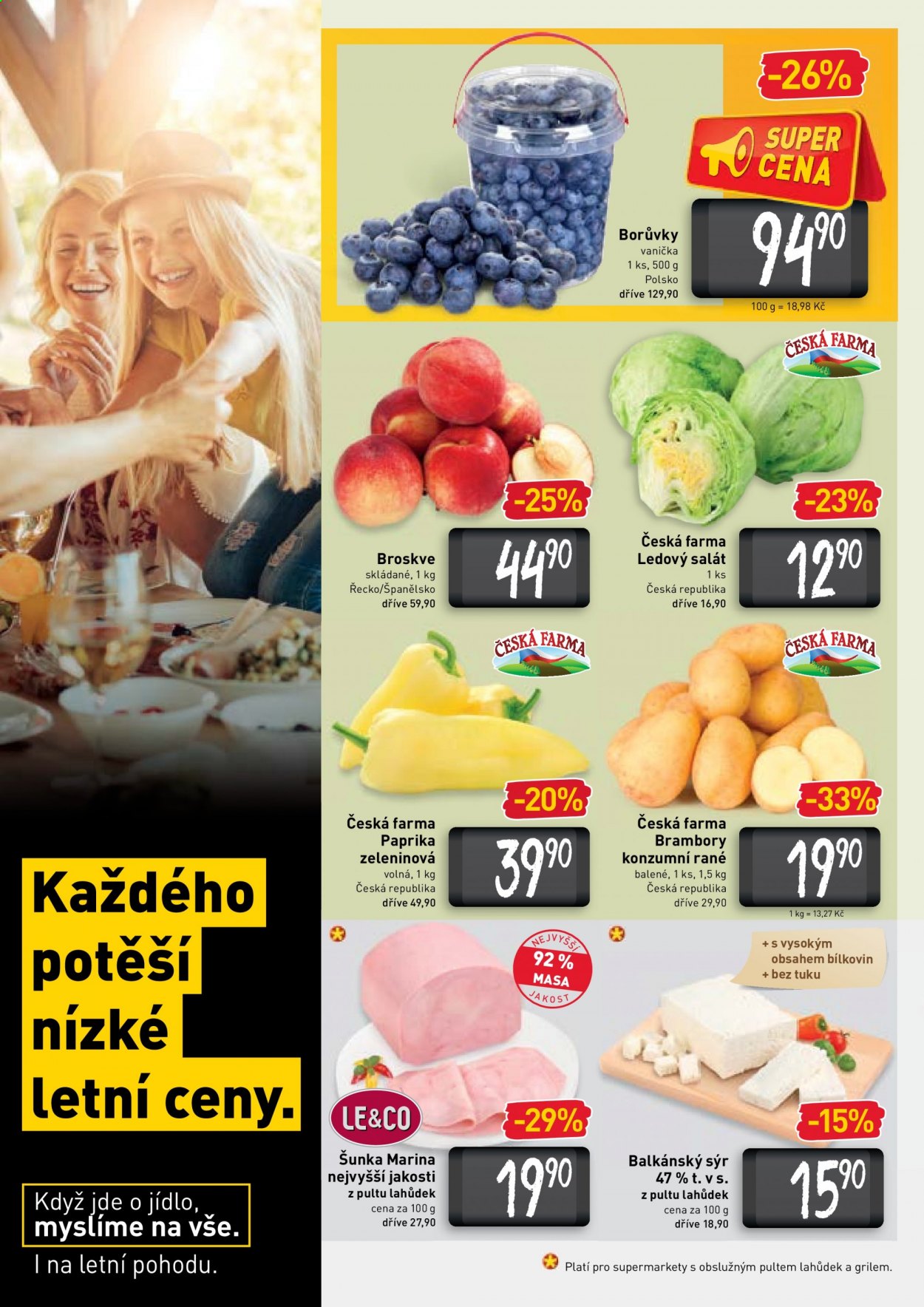 Leták BILLA - 21.7.2021 - 27.7.2021. Strana 2
