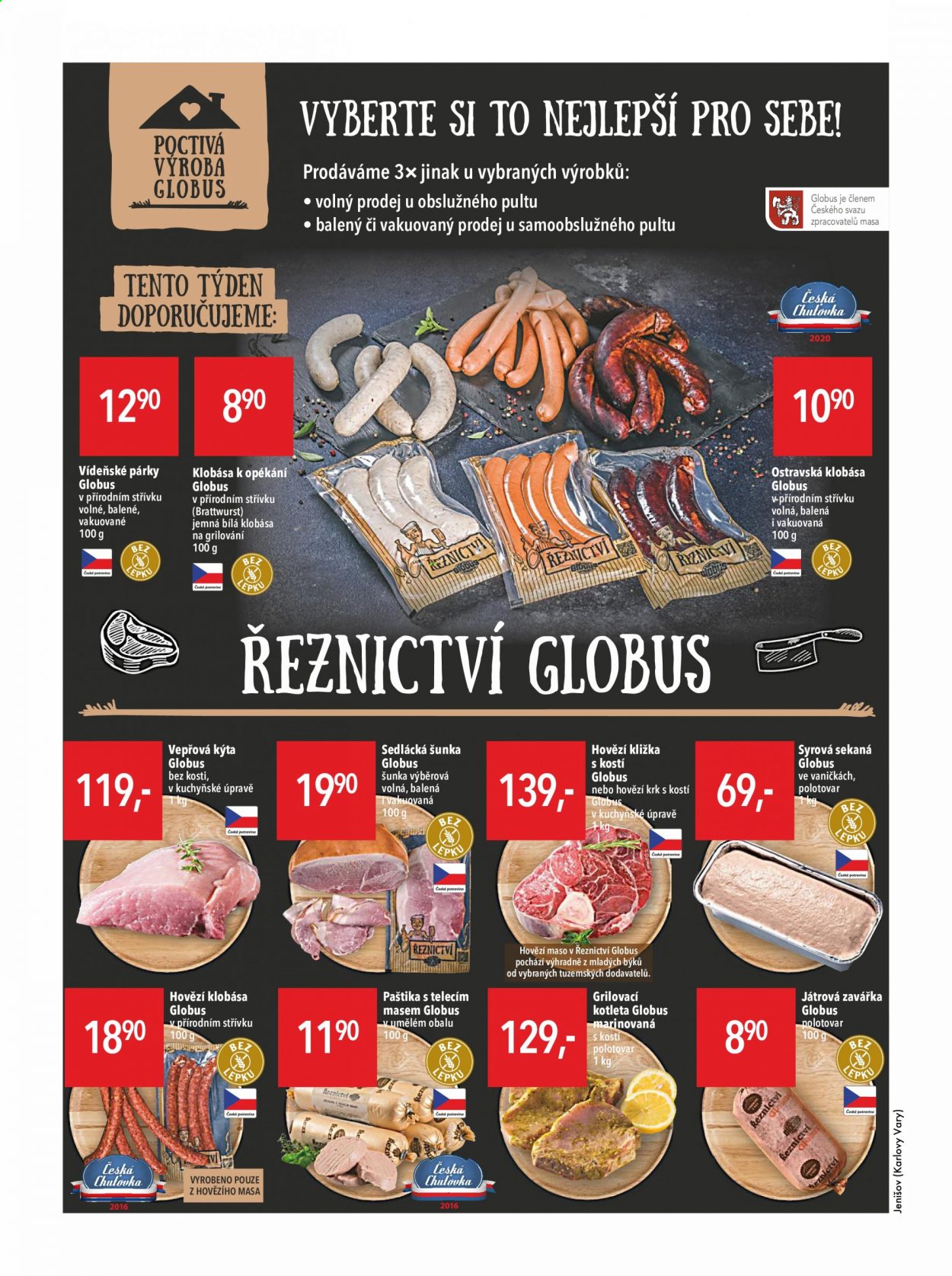 Leták Globus - 22.7.2021 - 28.7.2021. Strana 8