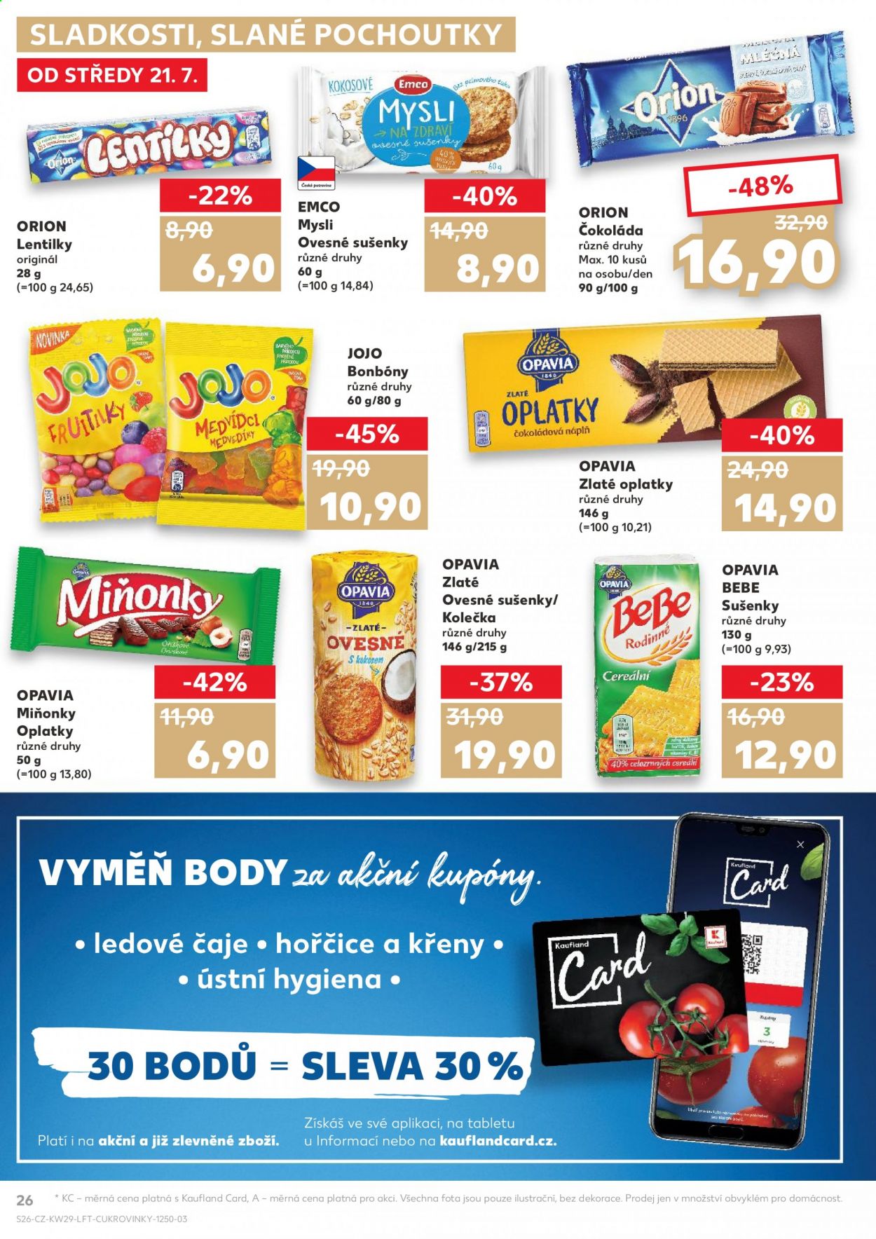 Leták Kaufland - 21.7.2021 - 27.7.2021. Strana 26