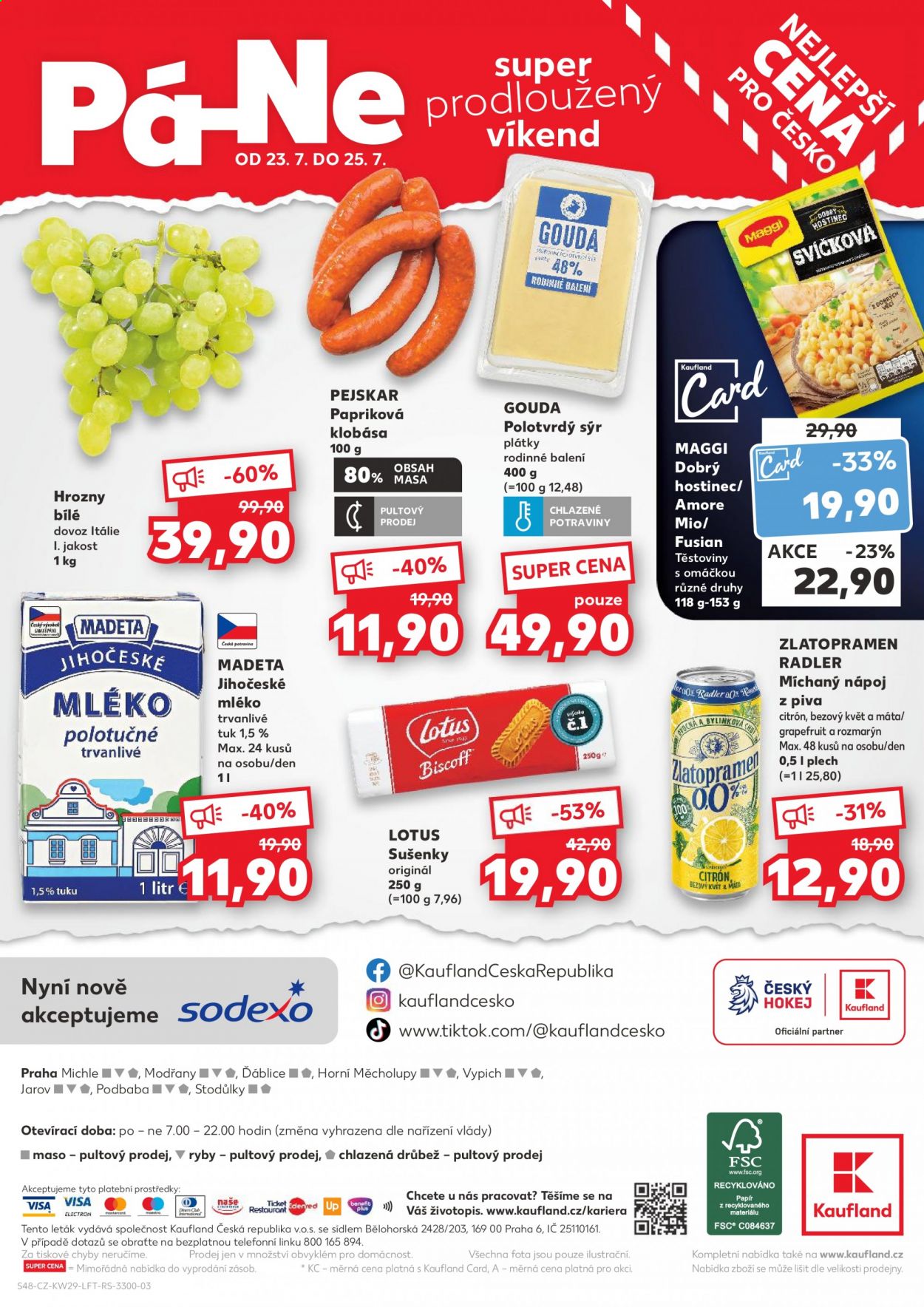 Leták Kaufland - 21.7.2021 - 27.7.2021. Strana 48