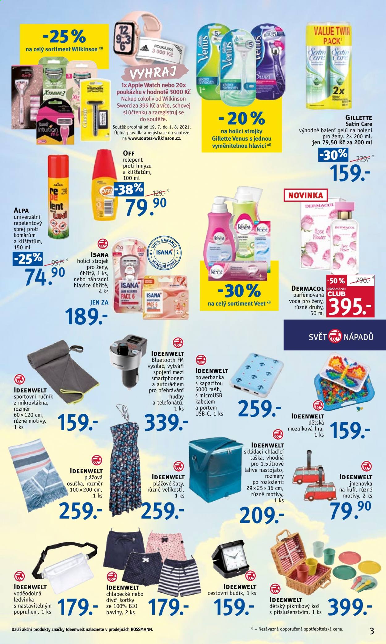 Leták ROSSMANN - 21.7.2021 - 3.8.2021. Strana 3