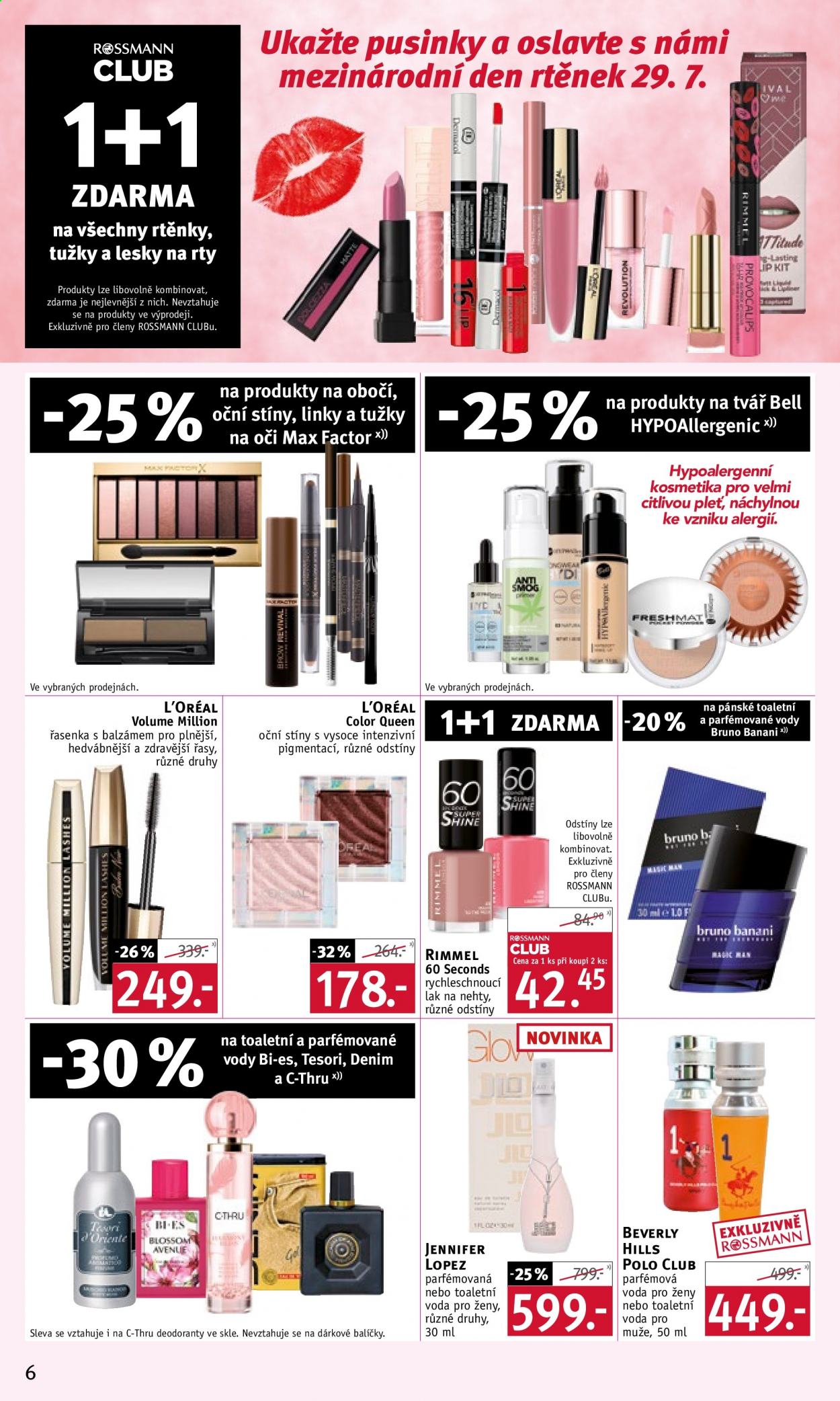 Leták ROSSMANN - 21.7.2021 - 3.8.2021. Strana 6
