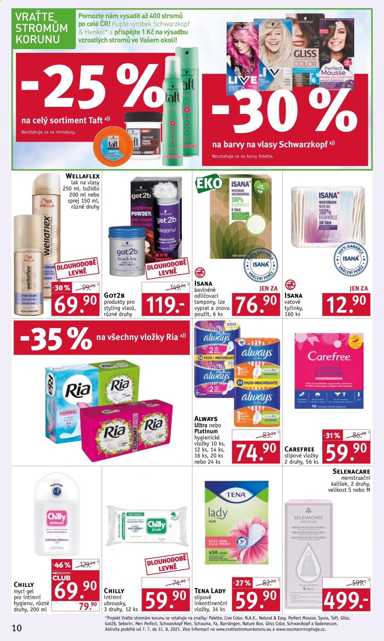 Leták ROSSMANN - 21.7.2021 - 3.8.2021. Strana 10