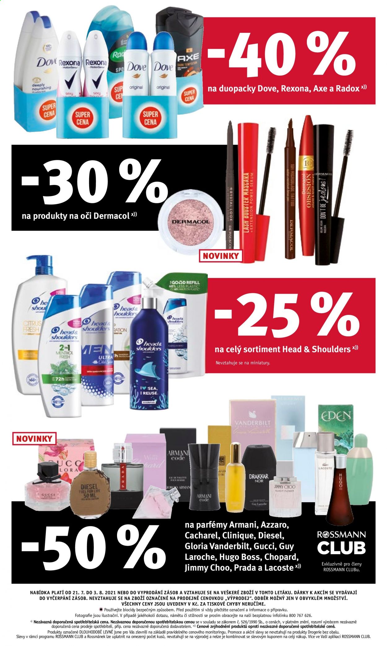 Leták ROSSMANN - 21.7.2021 - 3.8.2021. Strana 16