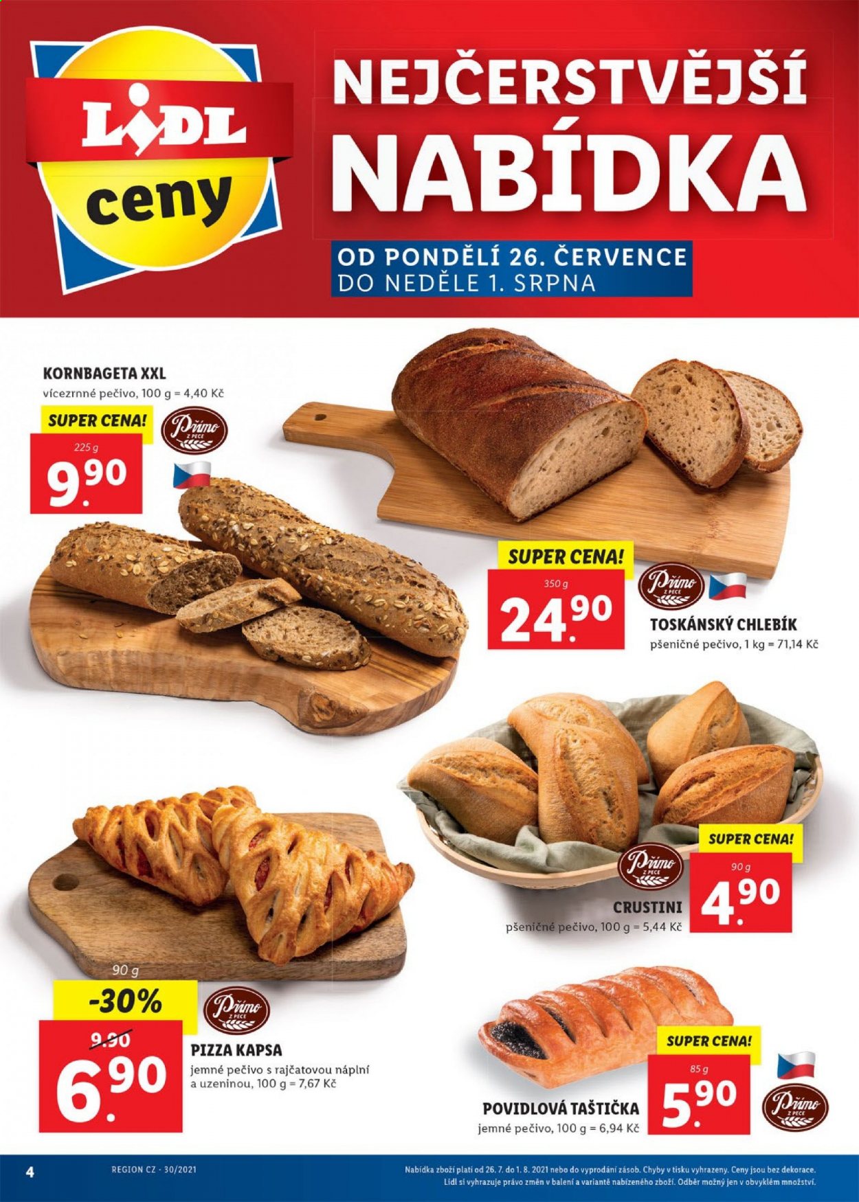 Leták Lidl - 26.7.2021 - 1.8.2021. Strana 4