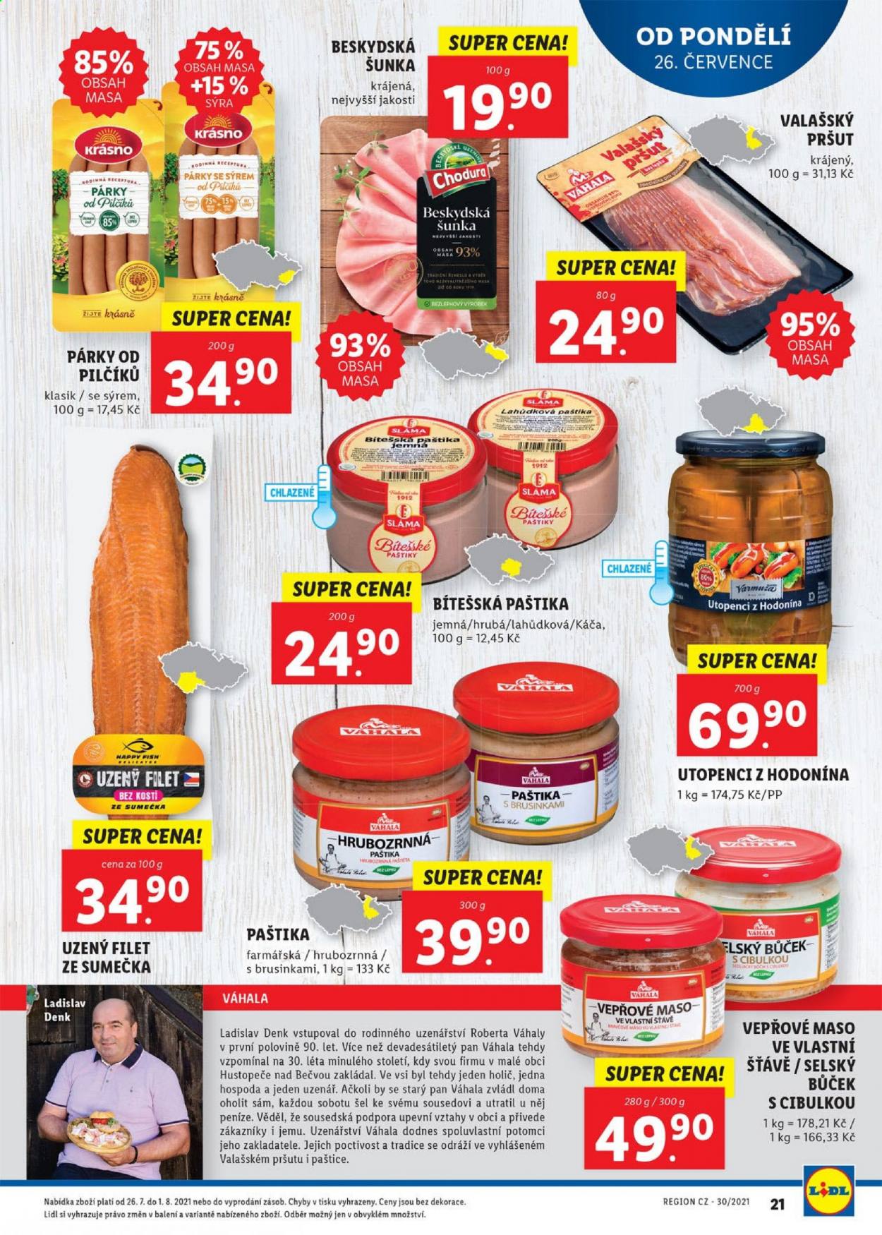 Leták Lidl - 26.7.2021 - 1.8.2021. Strana 21