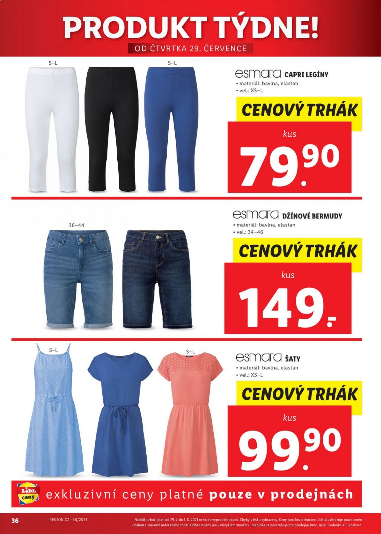 Leták Lidl - 26.7.2021 - 1.8.2021. Strana 36