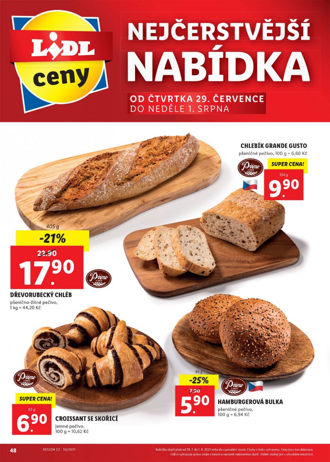 Leták Lidl - 26.7.2021 - 1.8.2021. Strana 48