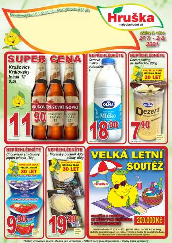 Leták Hruška - 27.7.2021 - 2.8.2021.