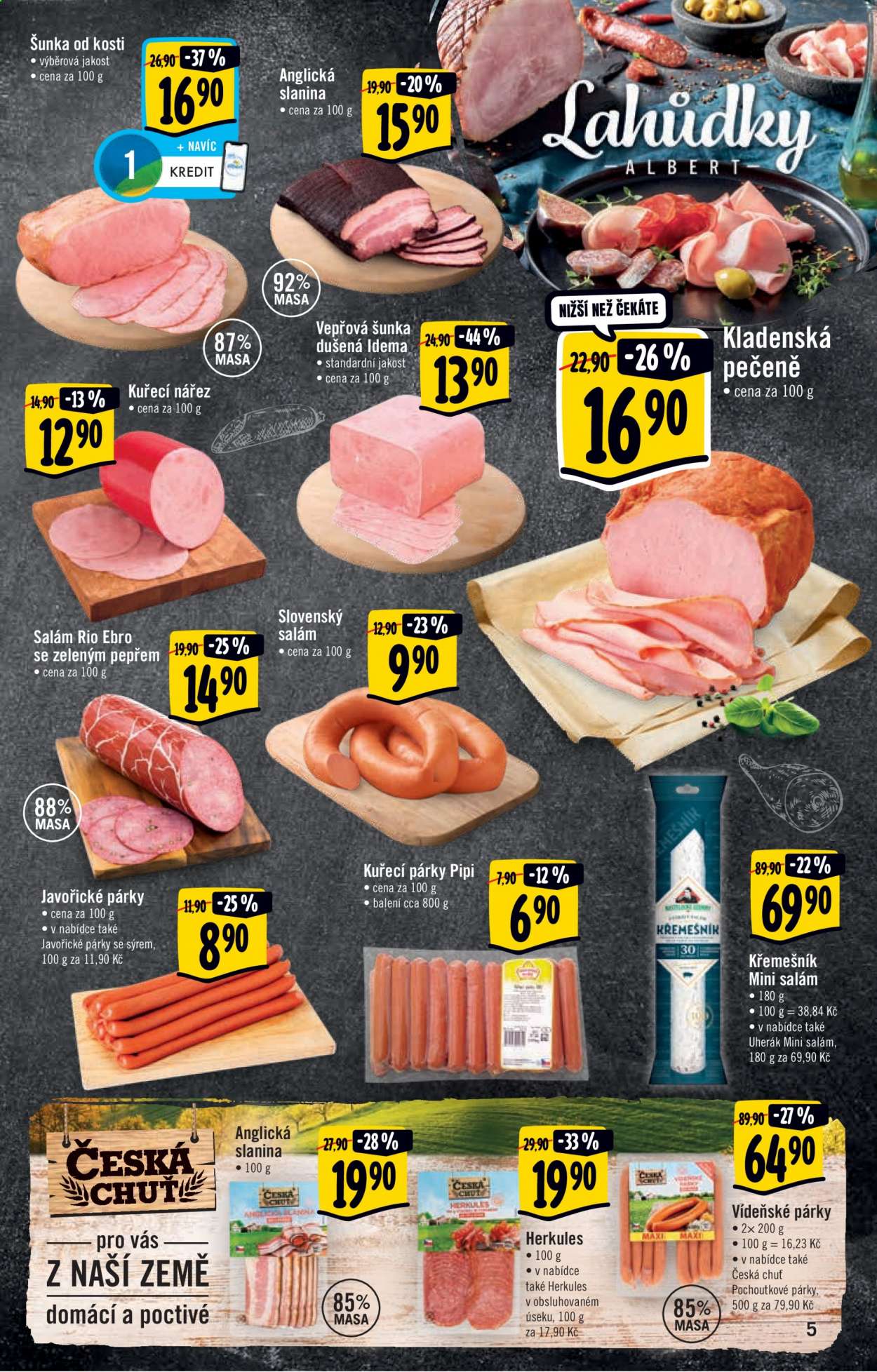 Leták Albert Hypermarket - 28.7.2021 - 3.8.2021. Strana 5