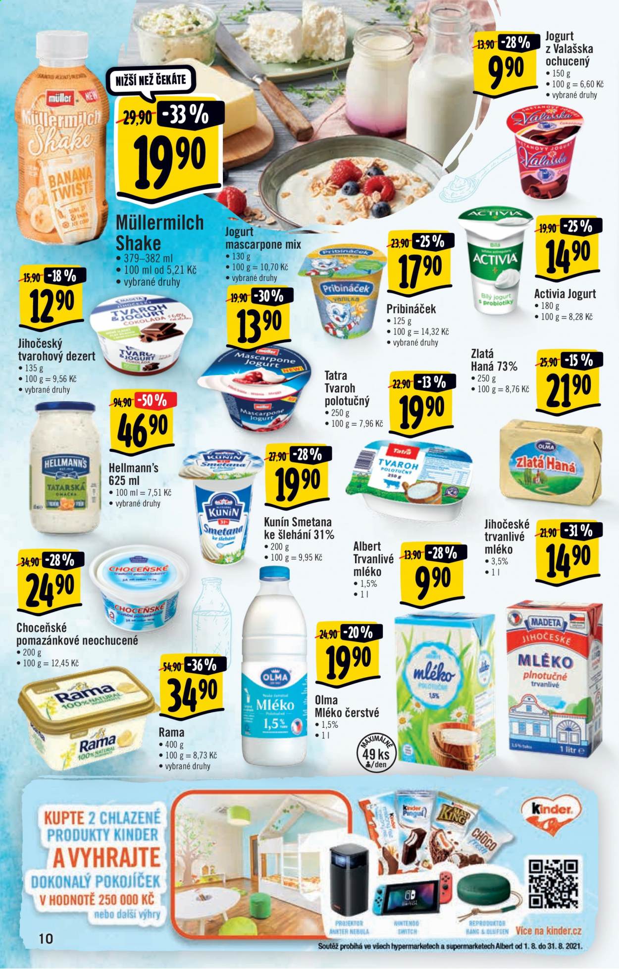Leták Albert Hypermarket - 28.7.2021 - 3.8.2021. Strana 10