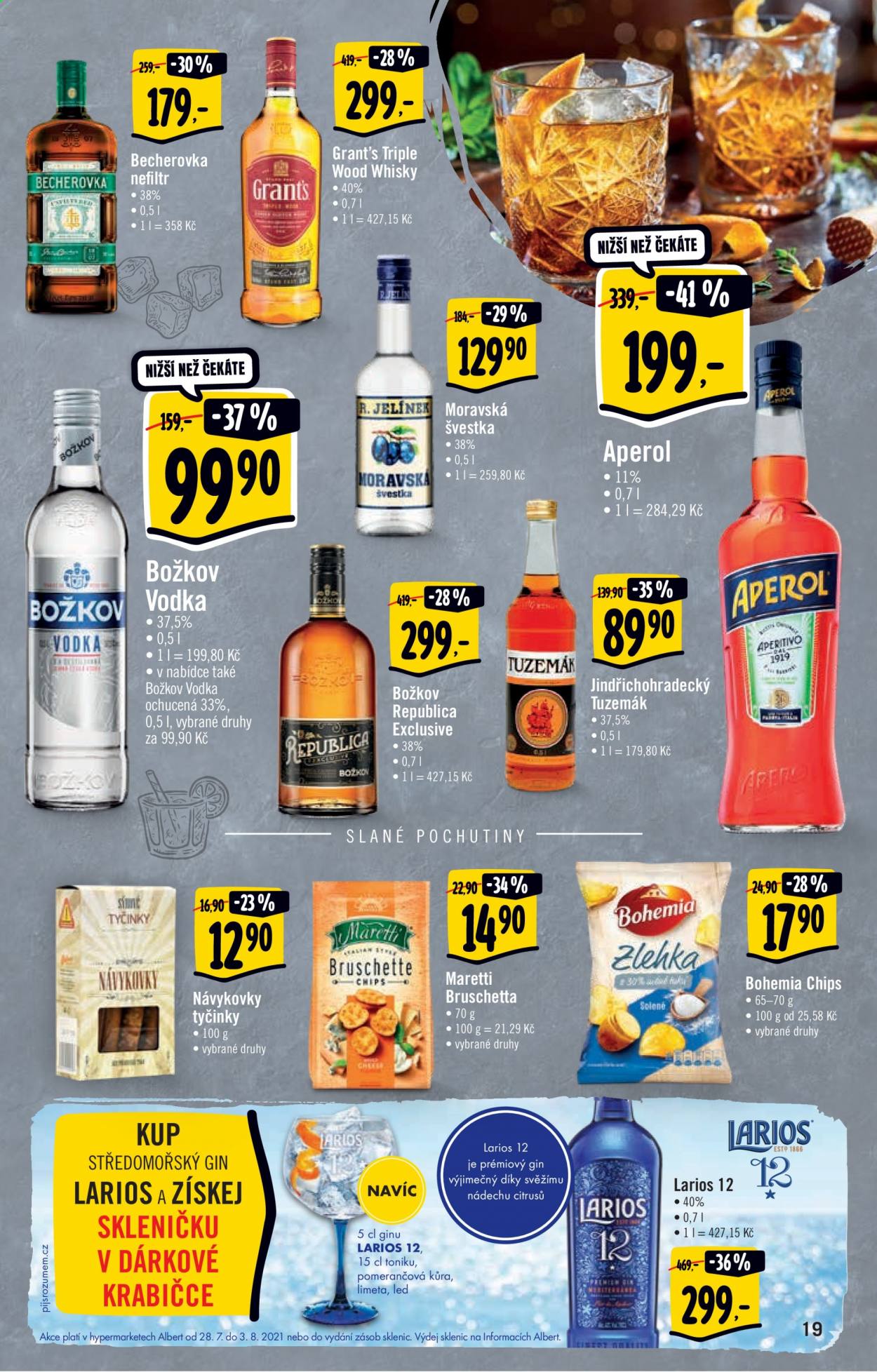 Leták Albert Hypermarket - 28.7.2021 - 3.8.2021. Strana 19