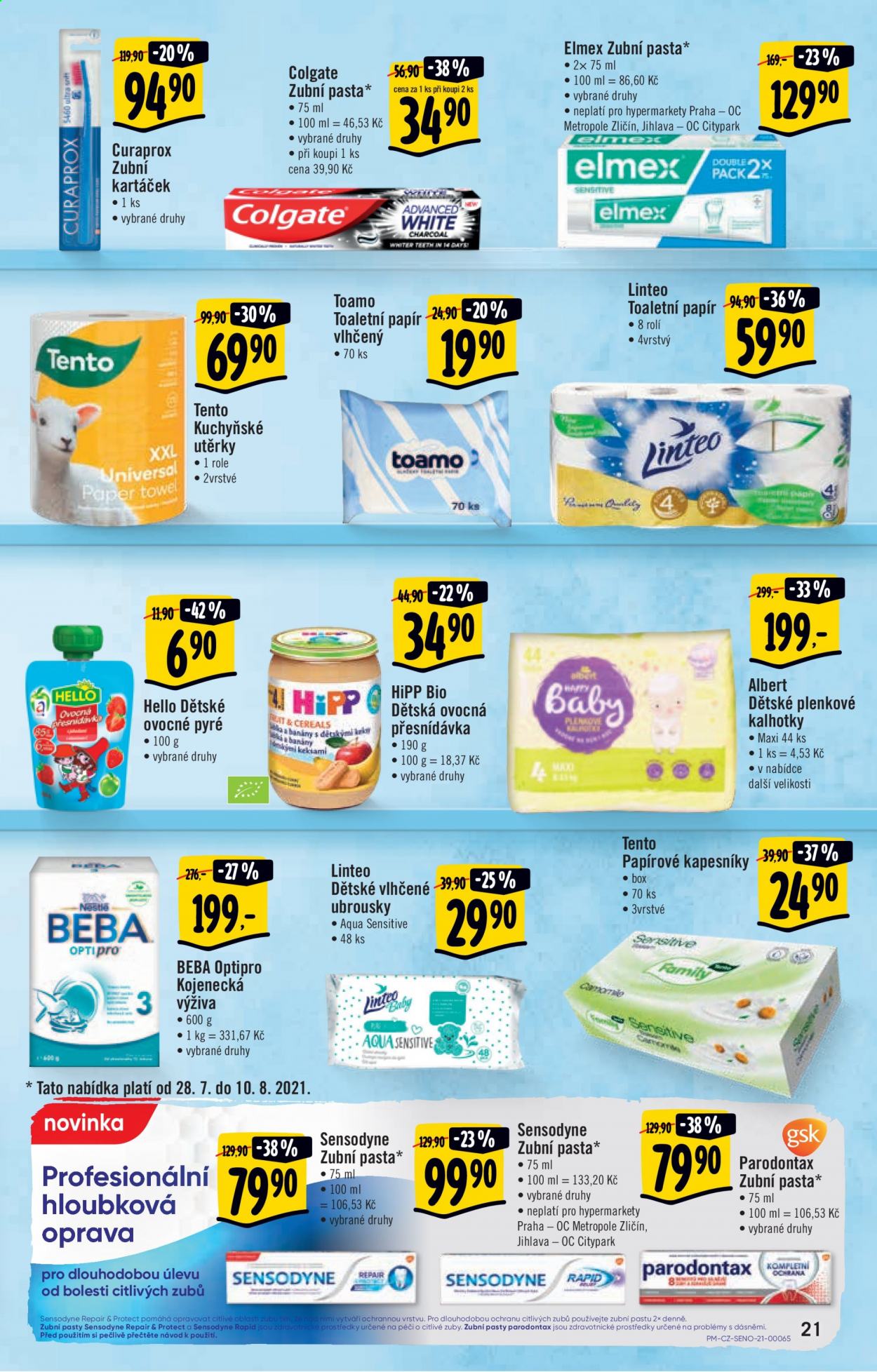 Leták Albert Hypermarket - 28.7.2021 - 3.8.2021. Strana 21