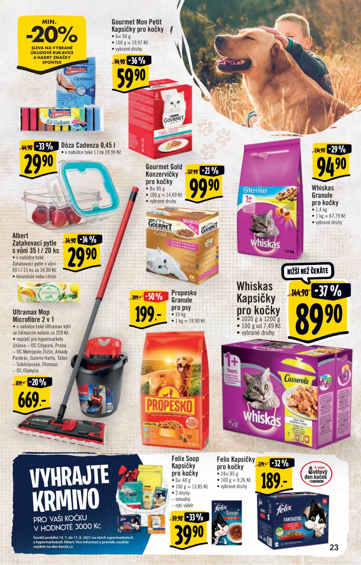 Leták Albert Hypermarket - 28.7.2021 - 3.8.2021. Strana 23