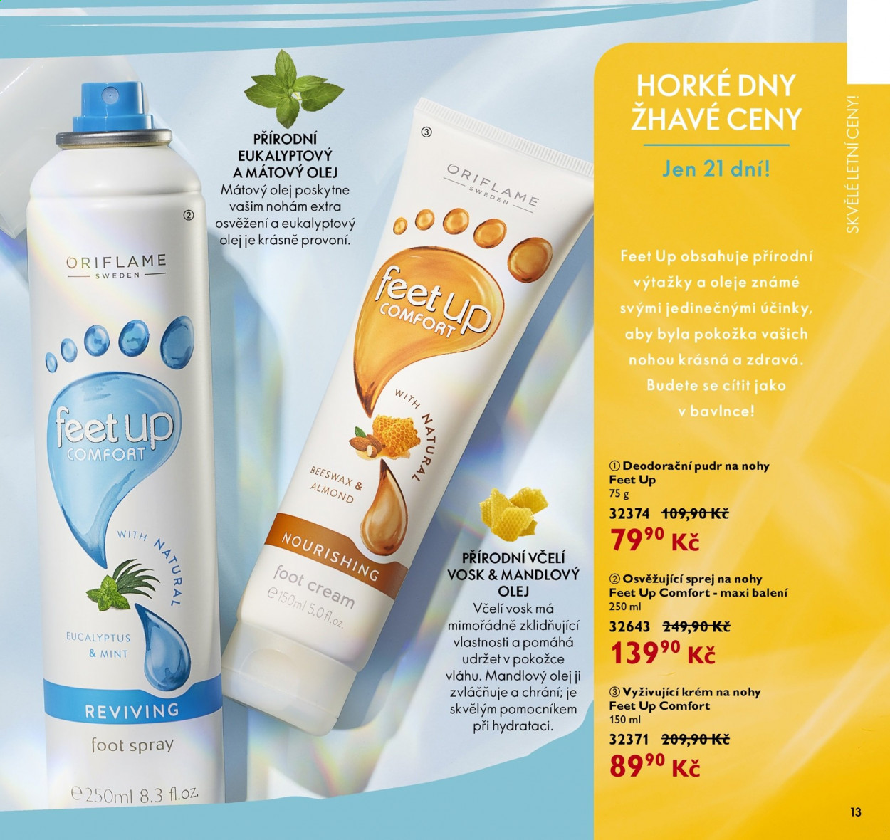 Leták ORIFLAME - 27.7.2021 - 16.8.2021. Strana 13