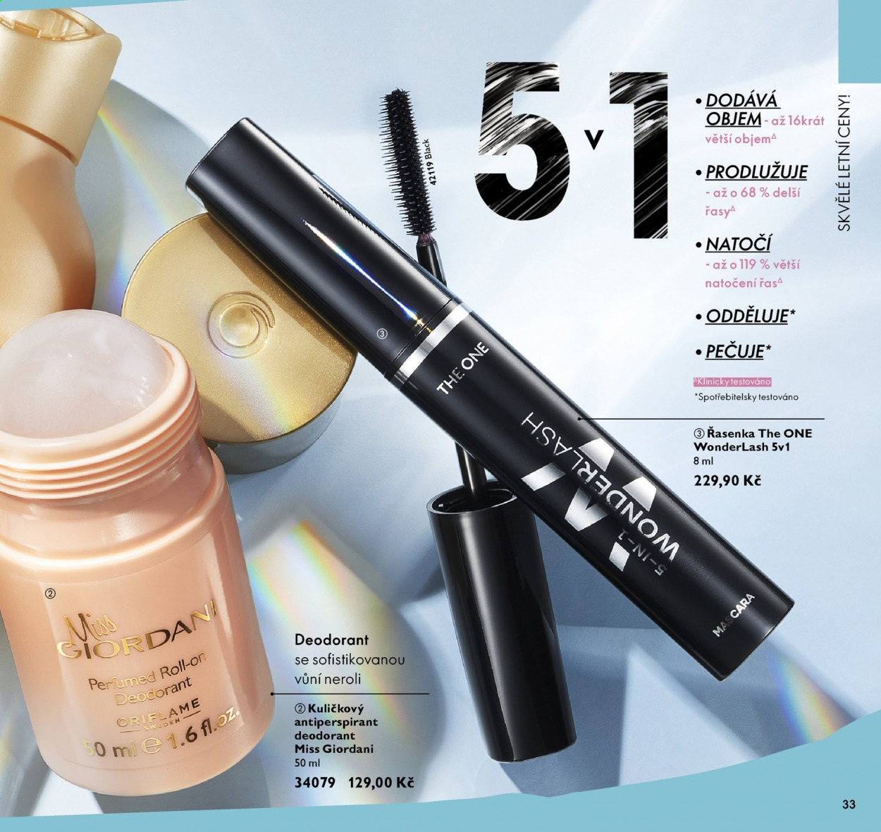 Leták ORIFLAME - 27.7.2021 - 16.8.2021. Strana 33