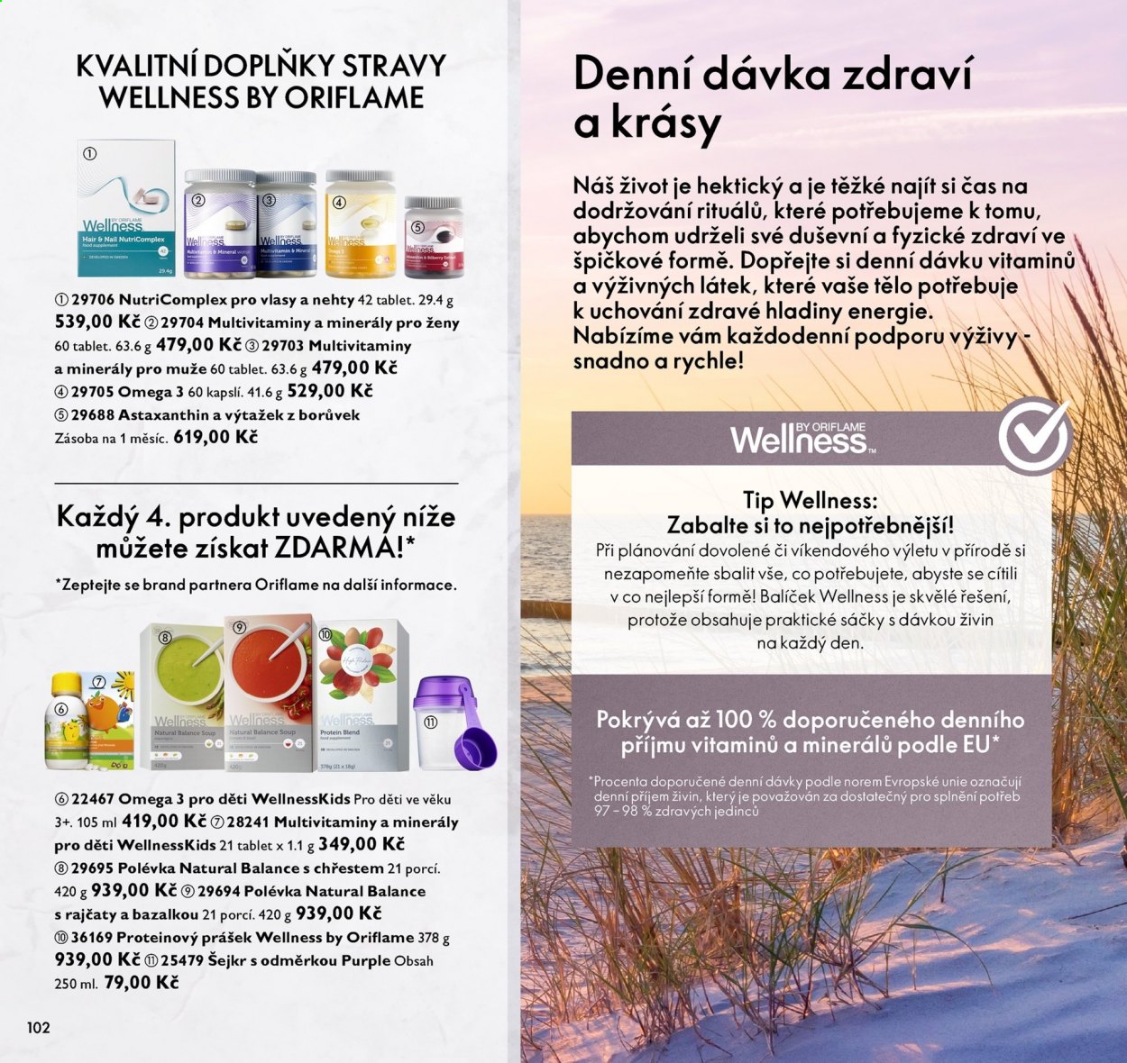Leták ORIFLAME - 27.7.2021 - 16.8.2021. Strana 102