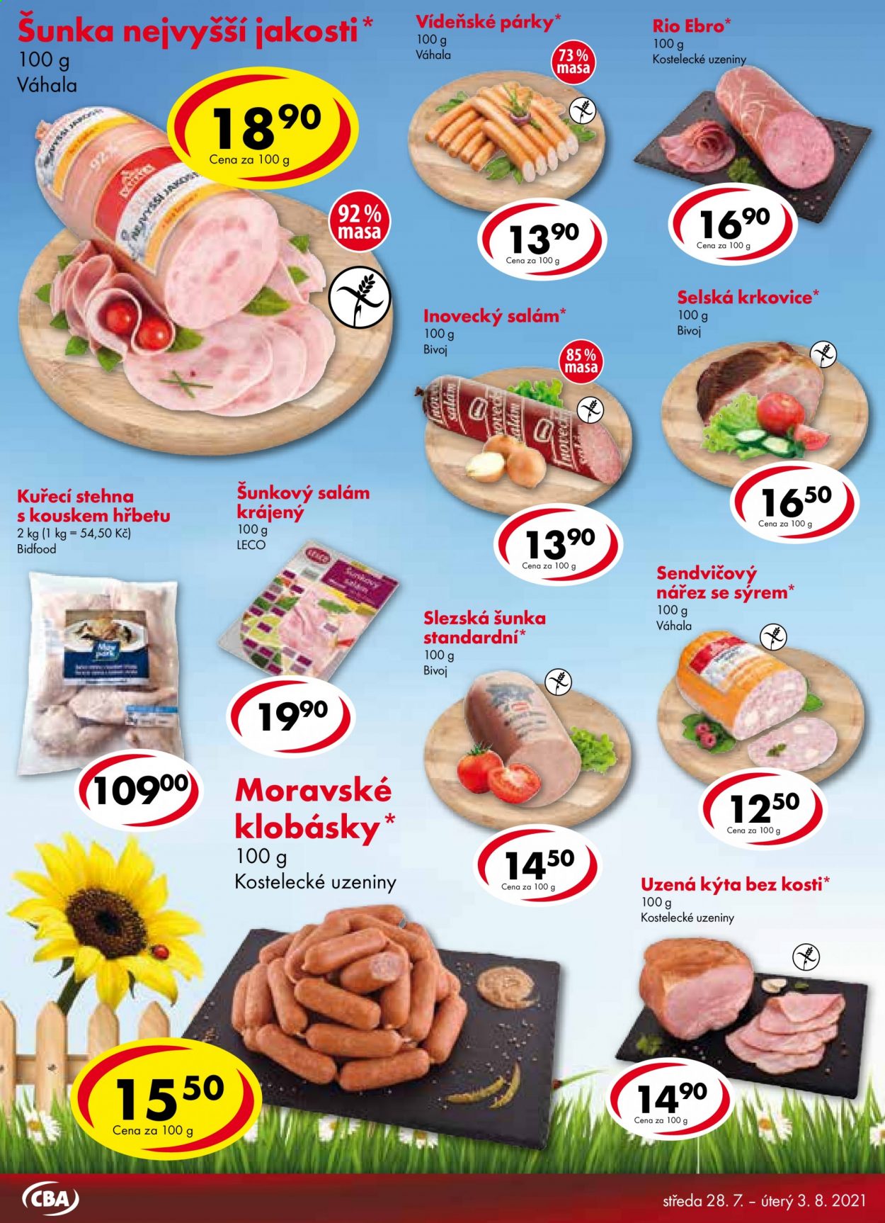 Leták CBA Premium - 28.7.2021 - 3.8.2021. Strana 4