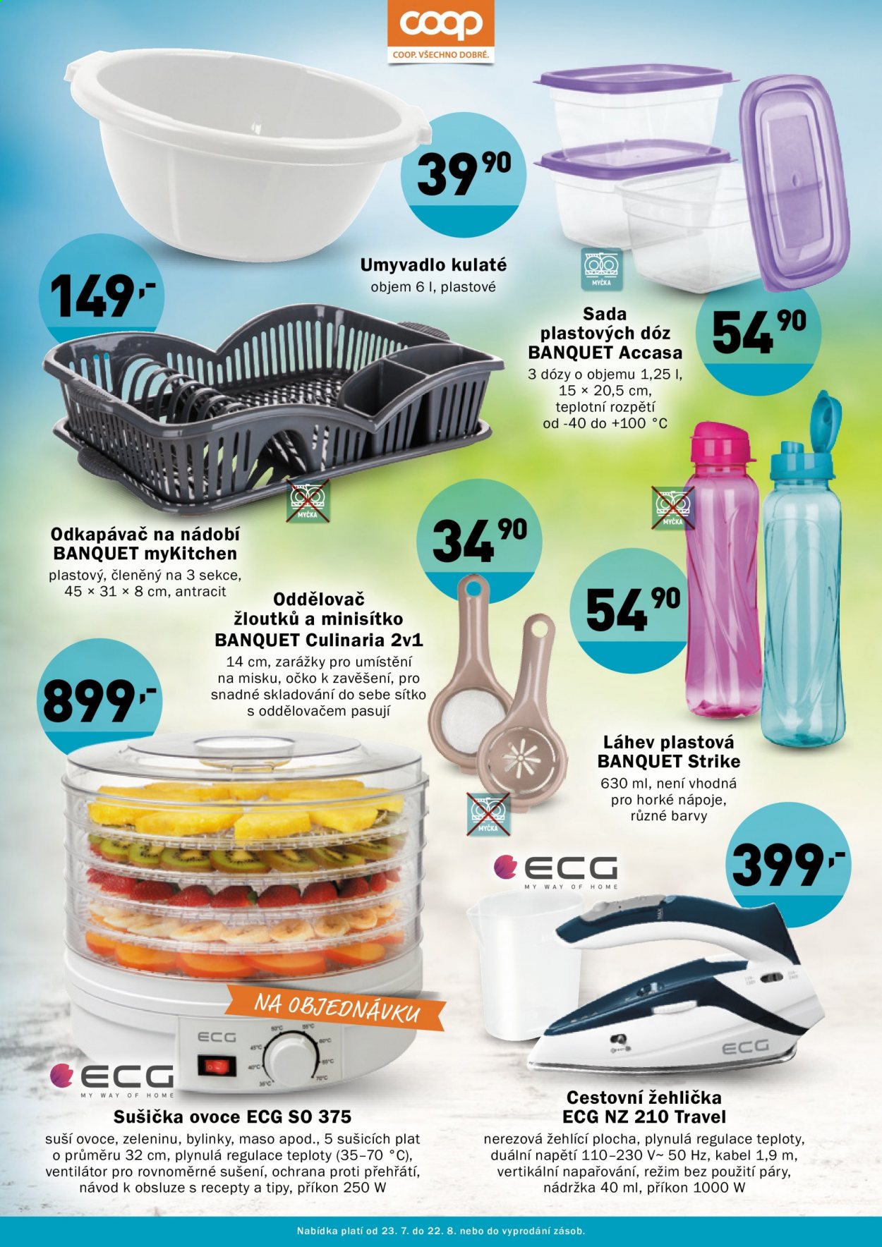 Leták coop JEDNOTA - 23.7.2021 - 22.8.2021. Strana 2