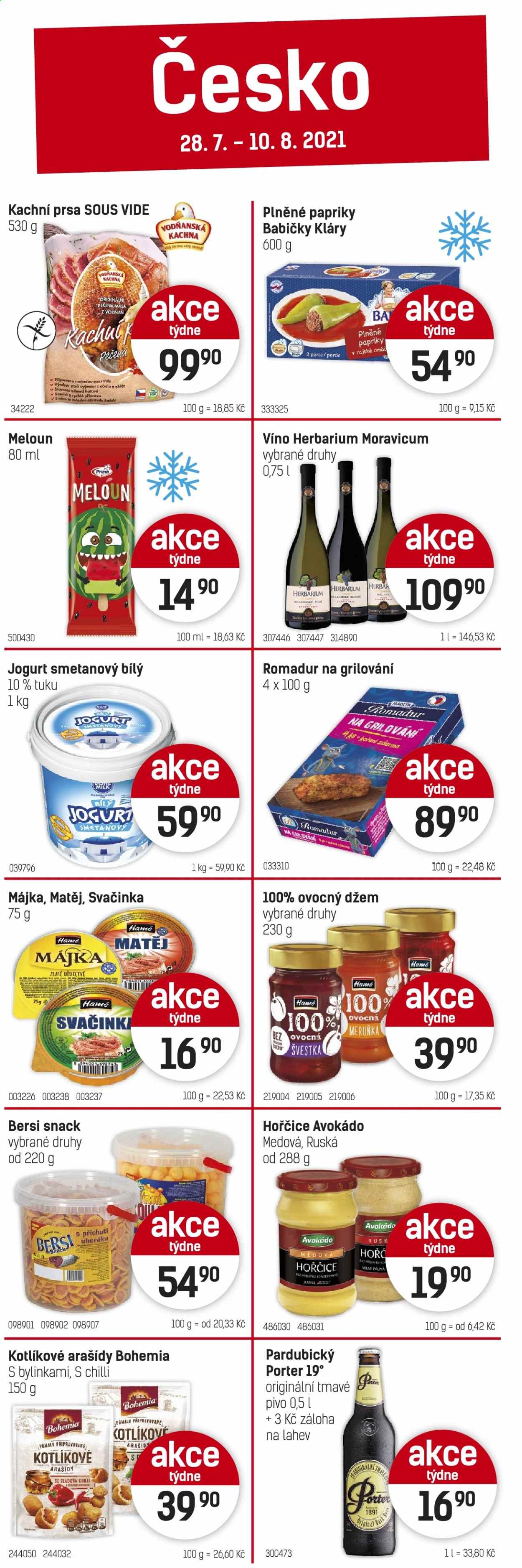 Leták Konzum - 28.7.2021 - 10.8.2021. Strana 4
