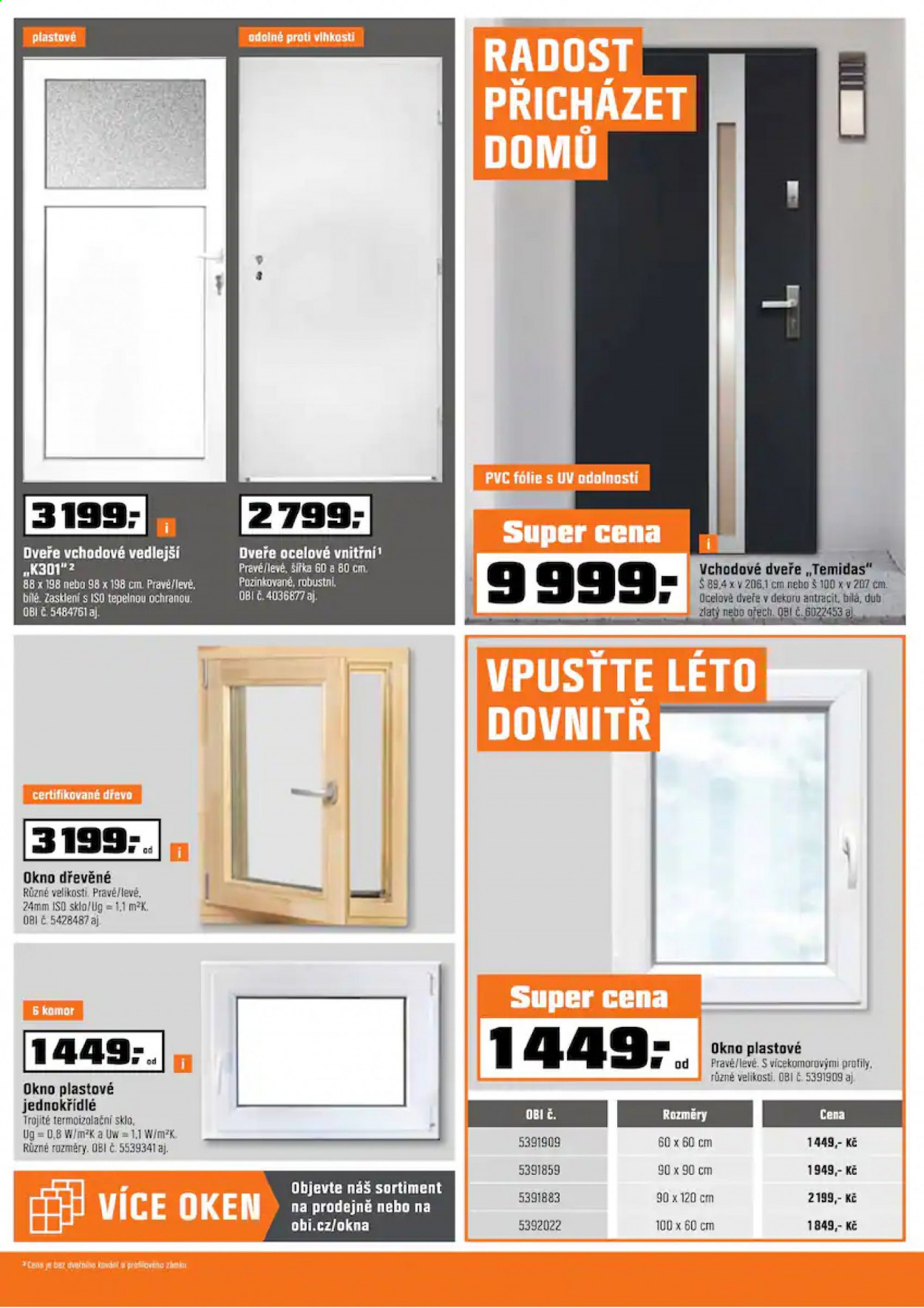 Leták OBI - 28.7.2021 - 8.8.2021. Strana 13