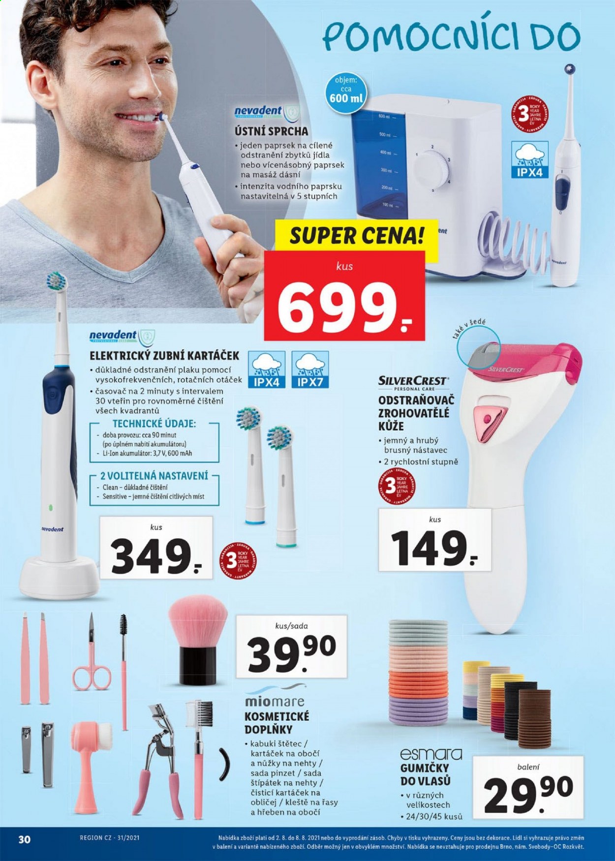 Leták Lidl - 2.8.2021 - 8.8.2021. Strana 30