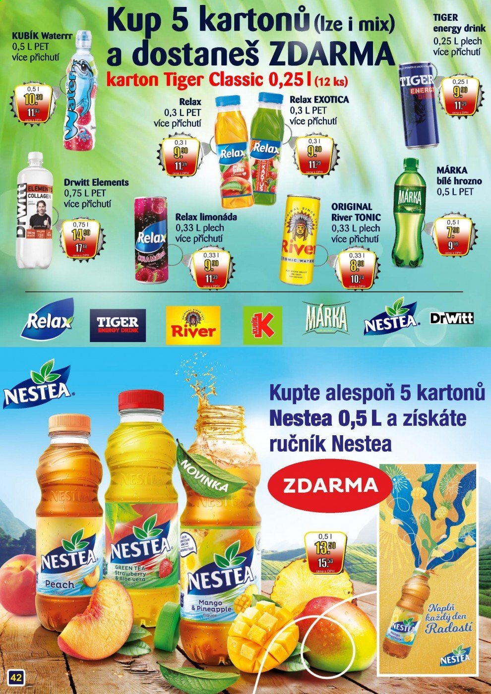 Leták Adam velkoobchod Šternberk - 1.8.2021 - 31.8.2021. Strana 42