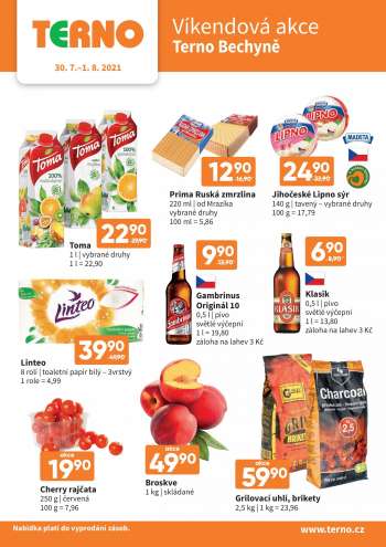 Leták coop TERNO - 30.7.2021 - 1.8.2021.