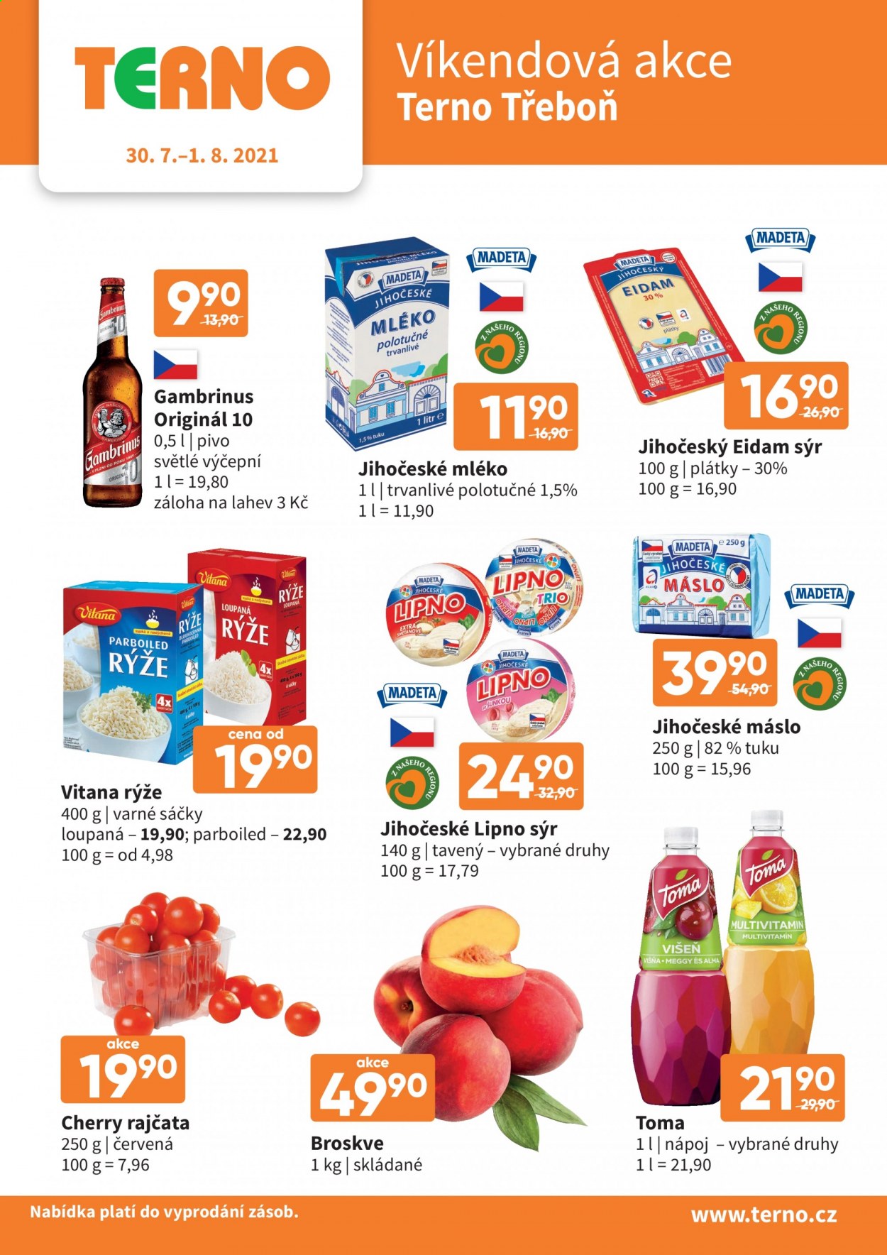 Leták coop TERNO - 30.7.2021 - 1.8.2021. Strana 1