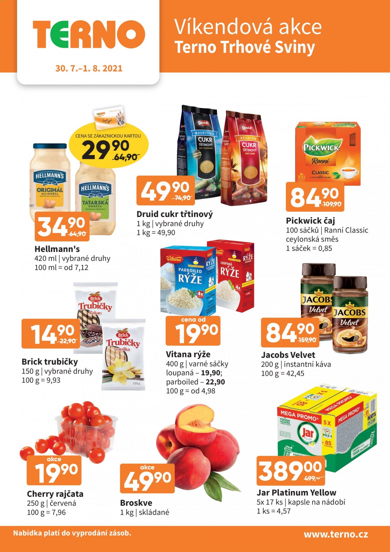Leták coop TERNO - 30.7.2021 - 1.8.2021. Strana 1