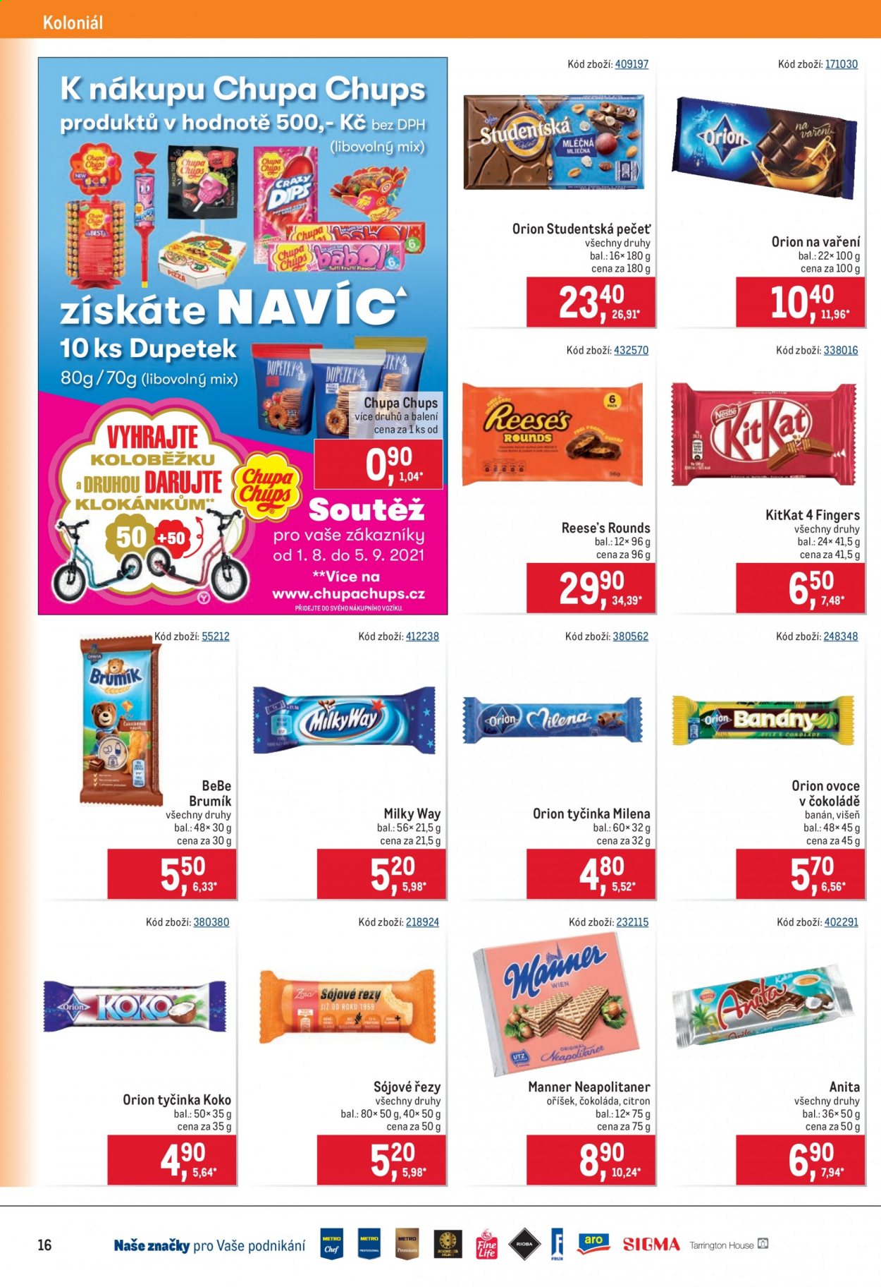 Leták MAKRO - 4.8.2021 - 17.8.2021. Strana 16