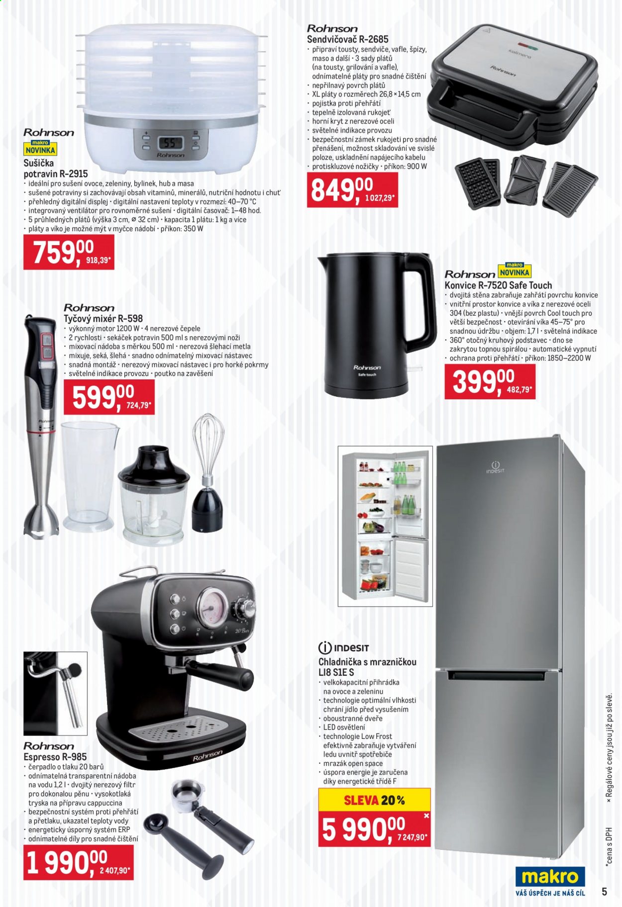 Leták MAKRO - 4.8.2021 - 17.8.2021. Strana 5