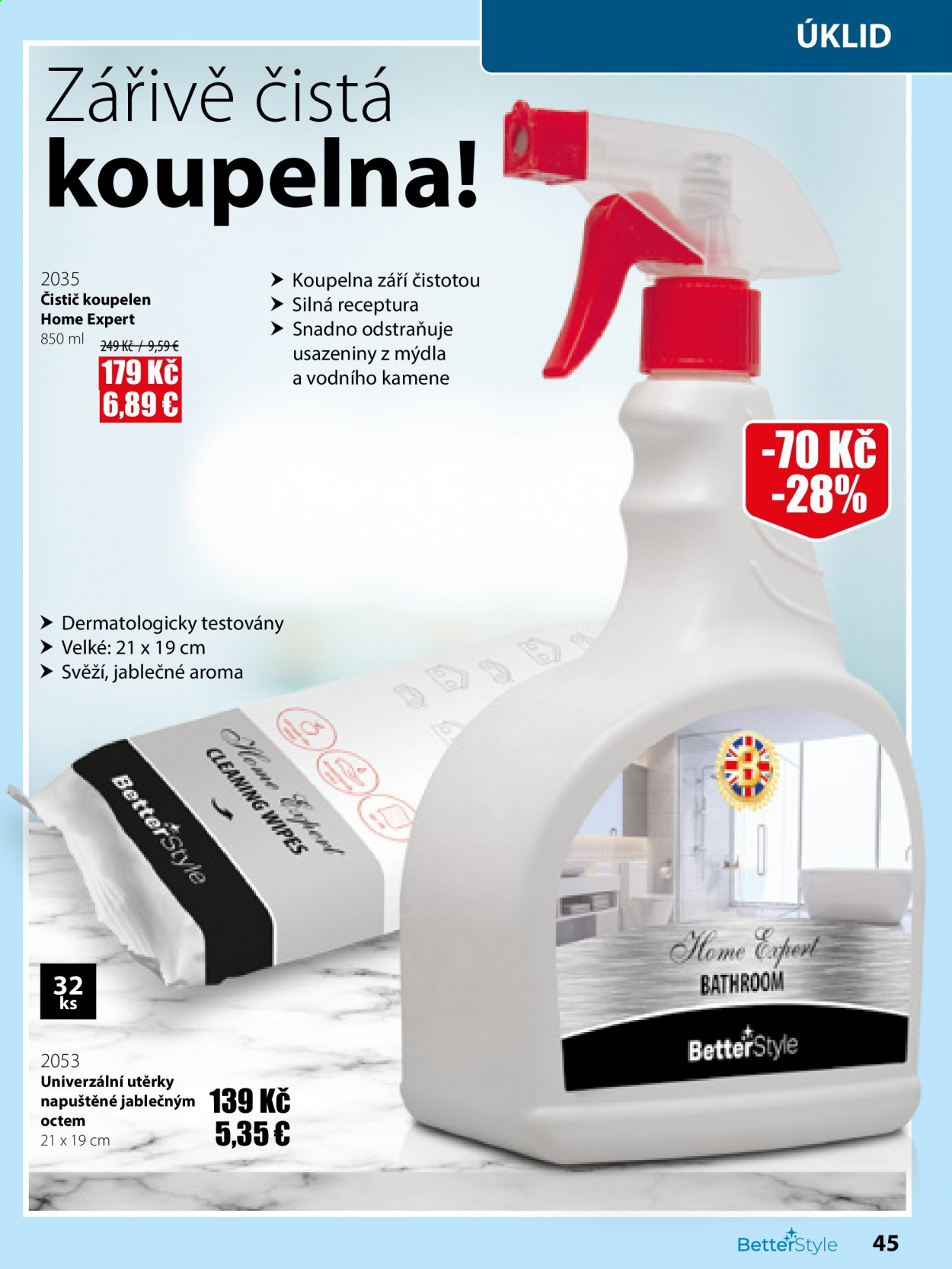 Leták BetterStyle - 1.8.2021 - 31.8.2021. Strana 45
