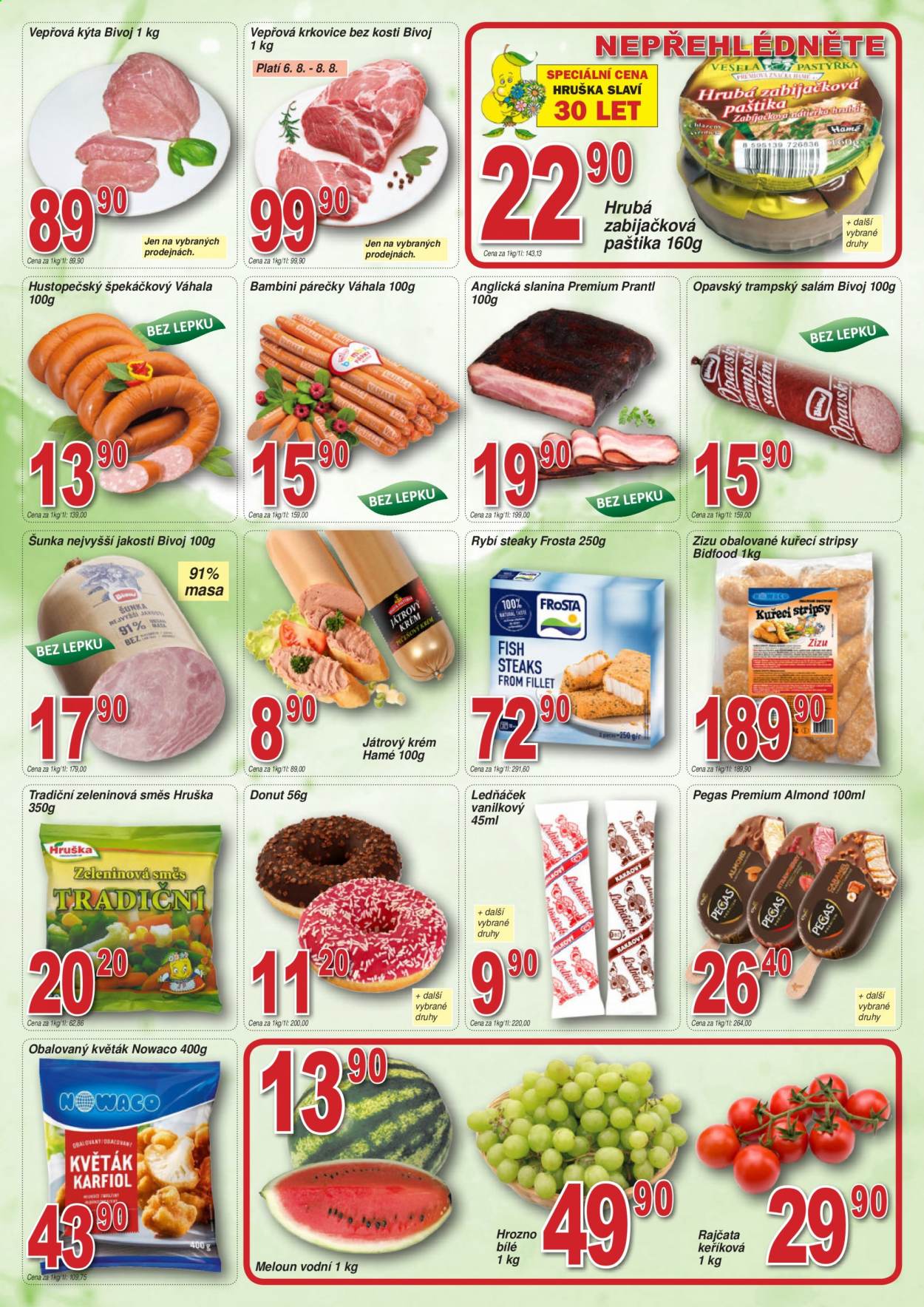 Leták Hruška - 3.8.2021 - 9.8.2021. Strana 2
