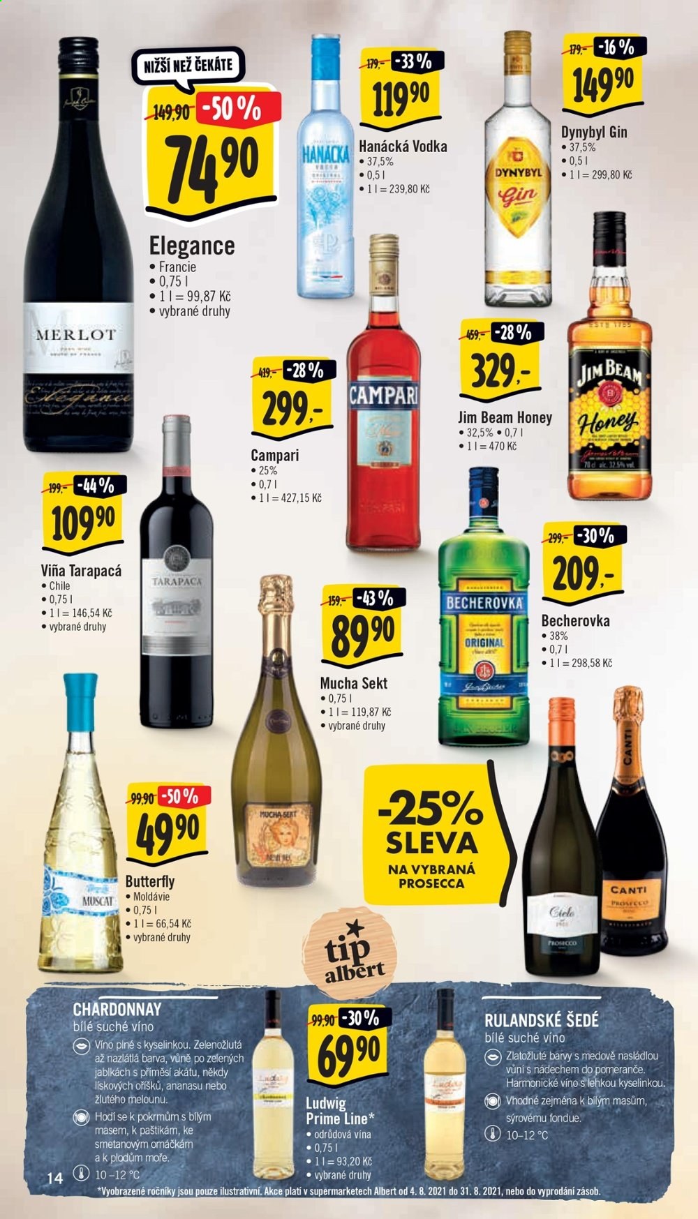 Leták Albert Supermarket - 4.8.2021 - 10.8.2021. Strana 14