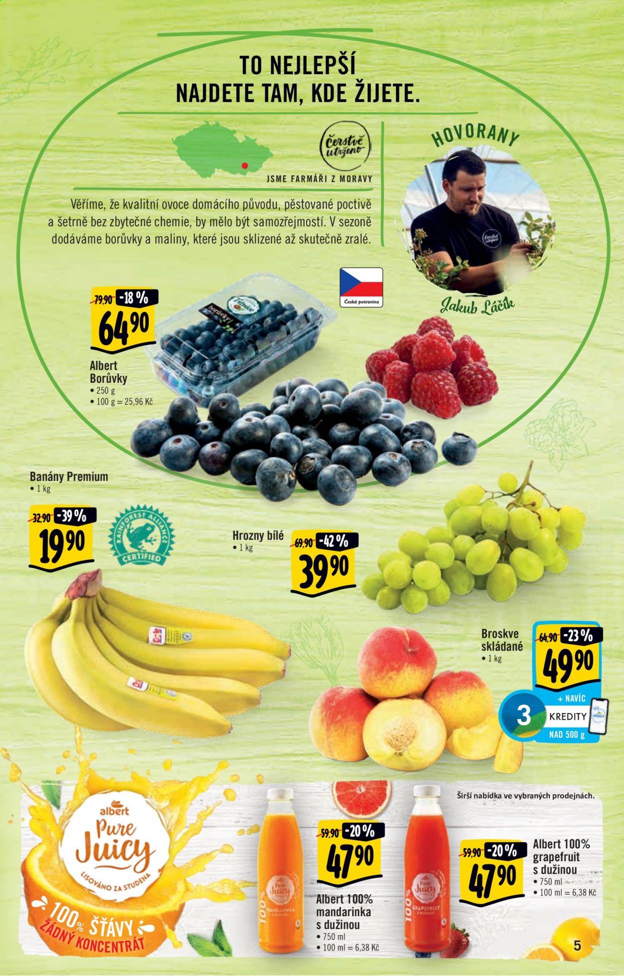 Leták Albert Hypermarket - 4.8.2021 - 10.8.2021. Strana 5