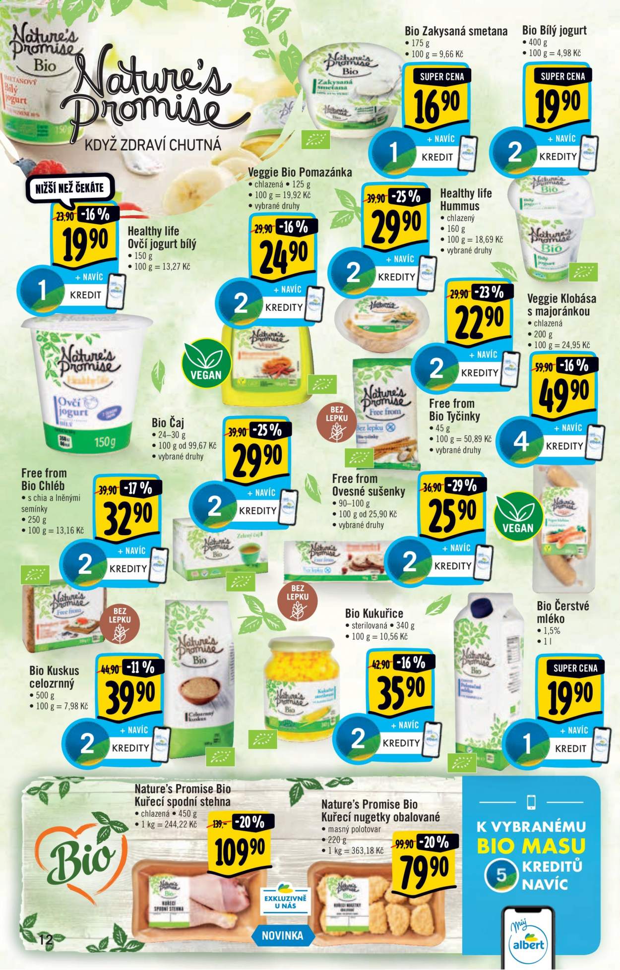 Leták Albert Hypermarket - 4.8.2021 - 10.8.2021. Strana 12