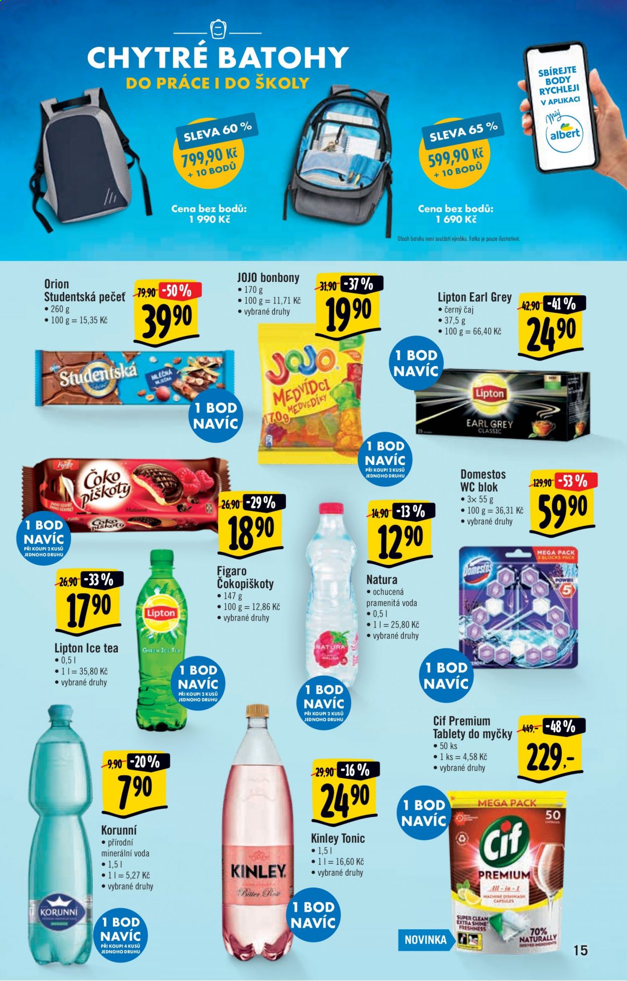 Leták Albert Hypermarket - 4.8.2021 - 10.8.2021. Strana 15