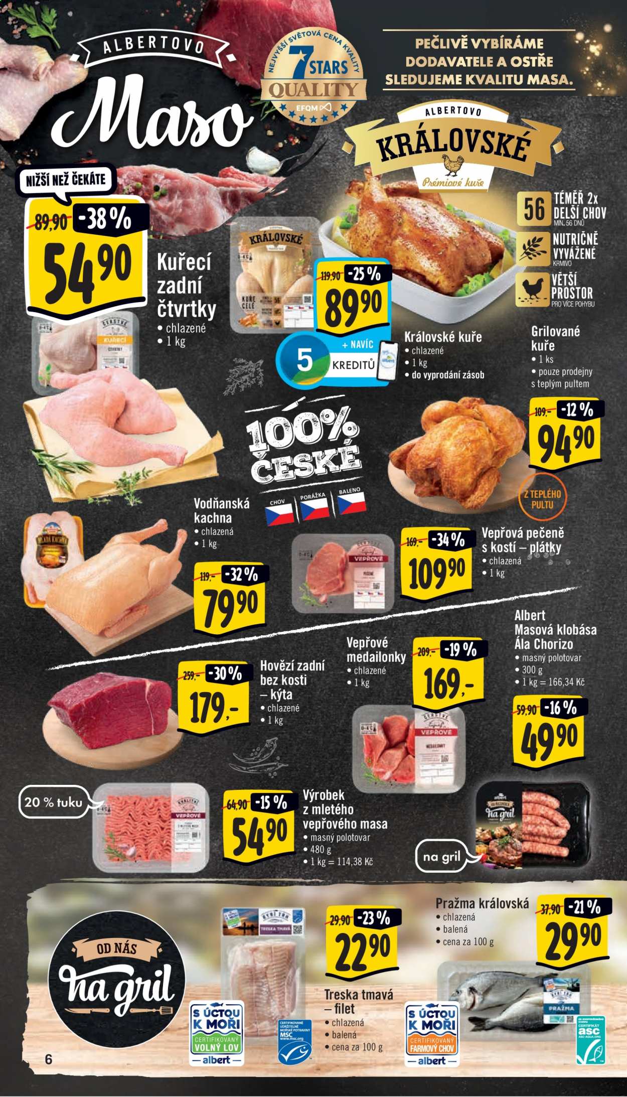 Leták Albert Supermarket - 4.8.2021 - 10.8.2021. Strana 6