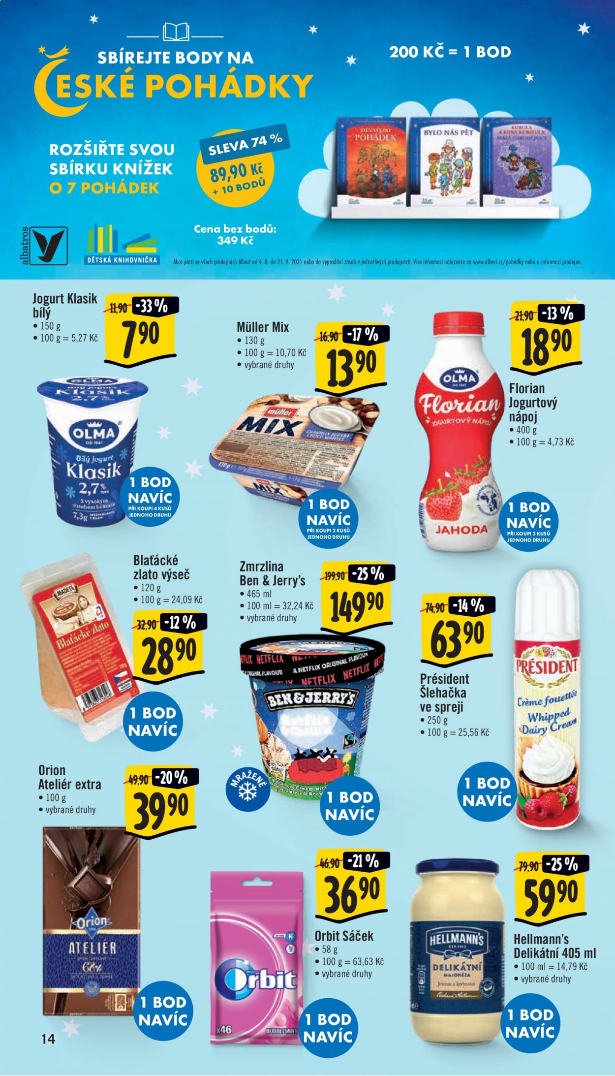 Leták Albert Supermarket - 4.8.2021 - 10.8.2021. Strana 14