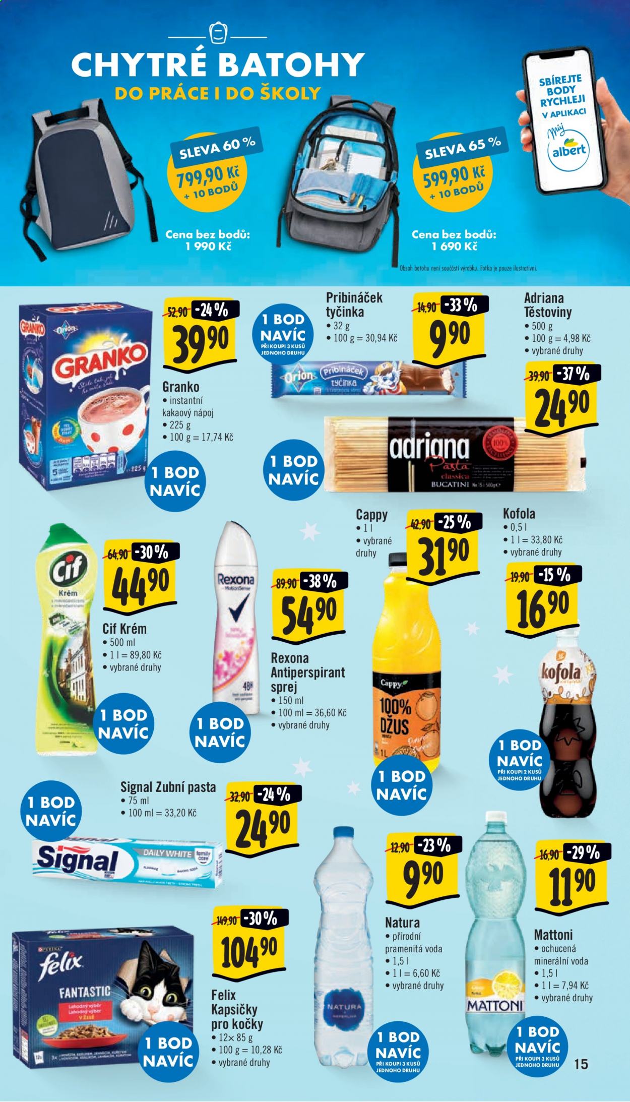 Leták Albert Supermarket - 4.8.2021 - 10.8.2021. Strana 15