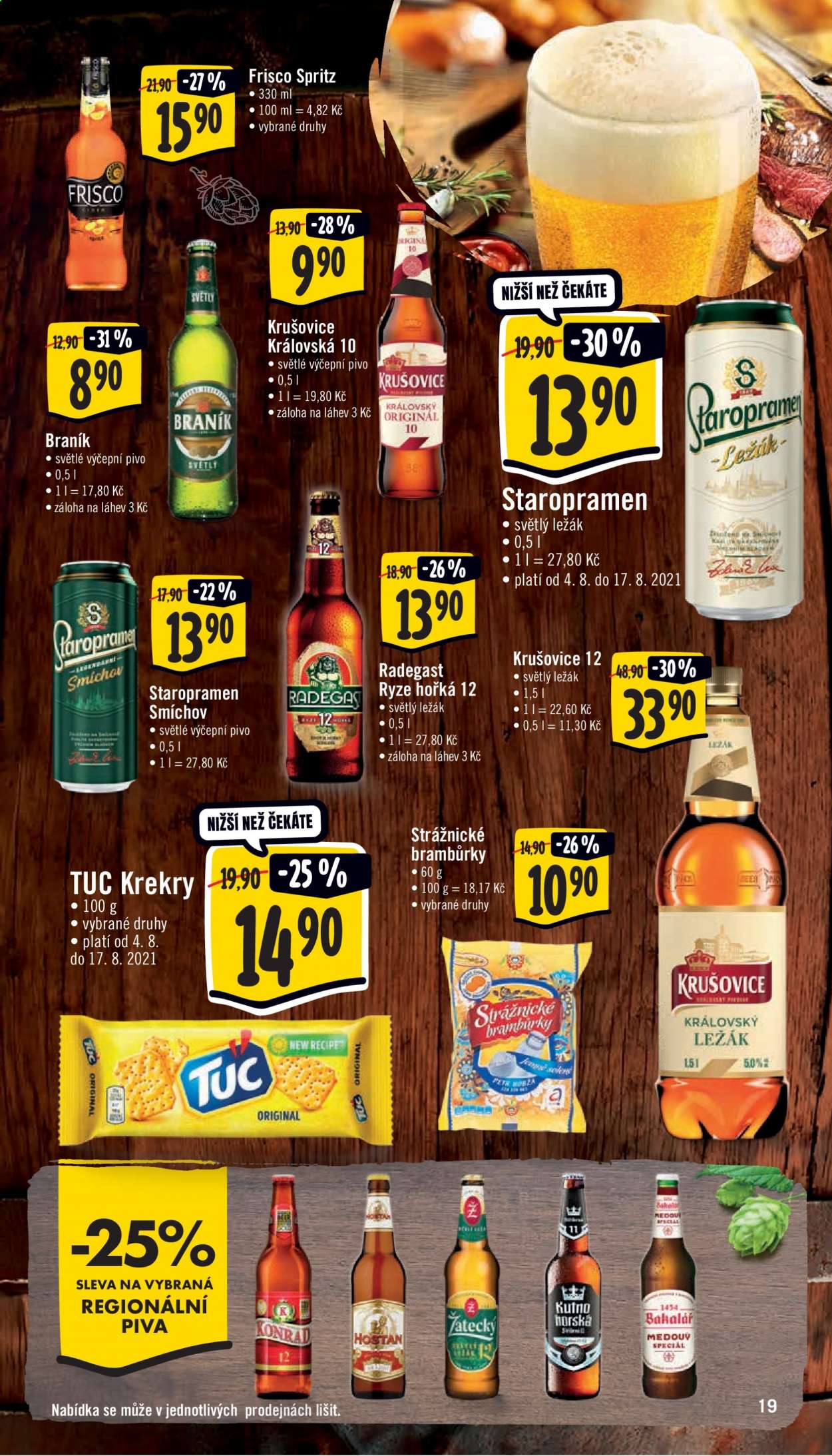 Leták Albert Supermarket - 4.8.2021 - 10.8.2021. Strana 19